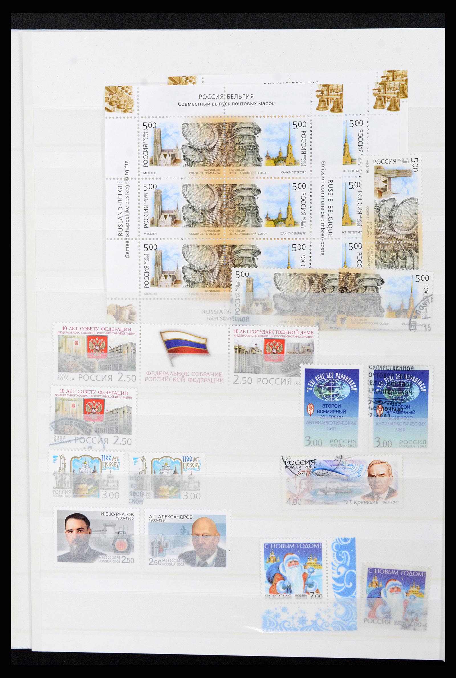 37283 037 - Postzegelverzameling 37283 Rusland 1999-2021!