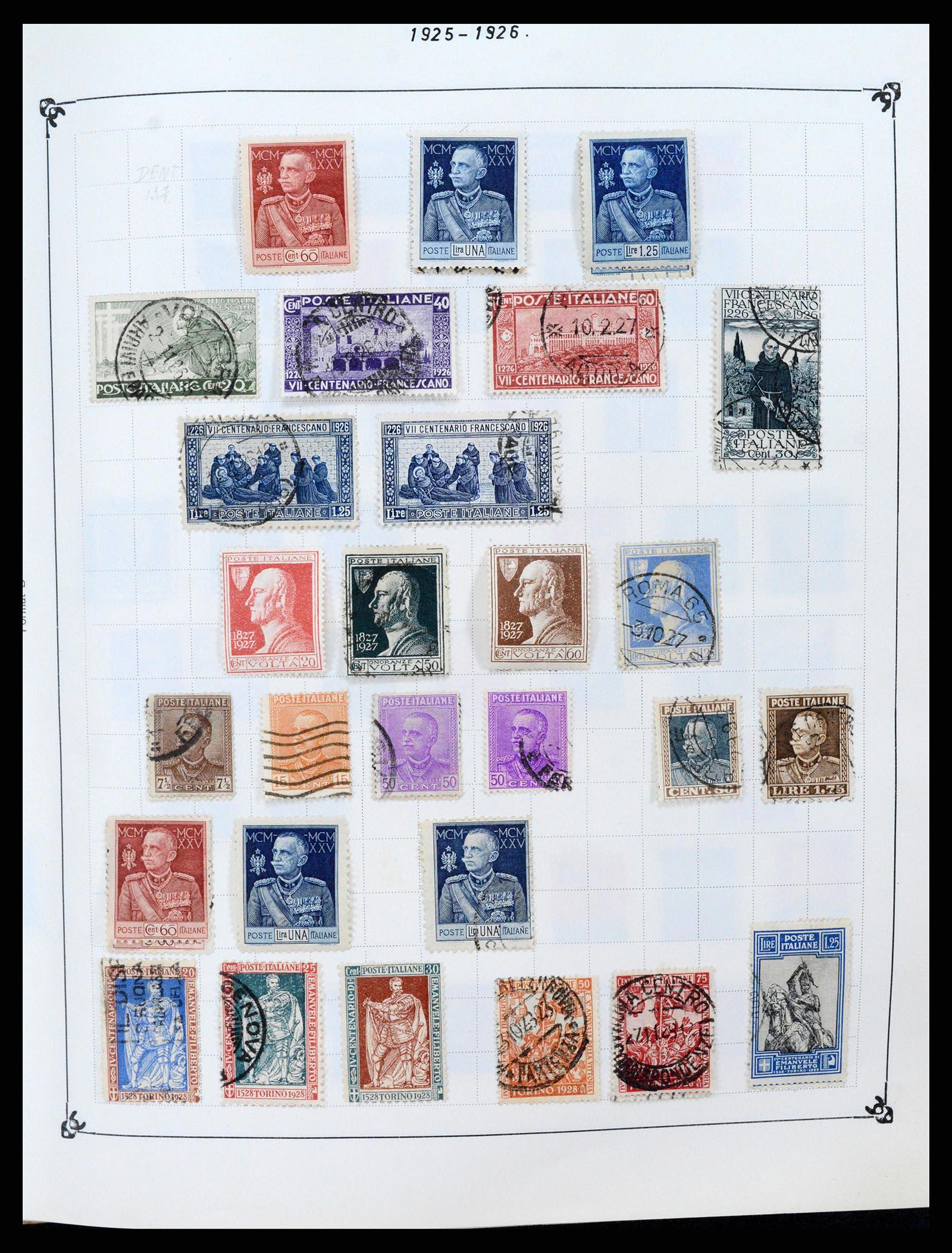 37284 008 - Postzegelverzameling 37284 Italië 1862-1986.