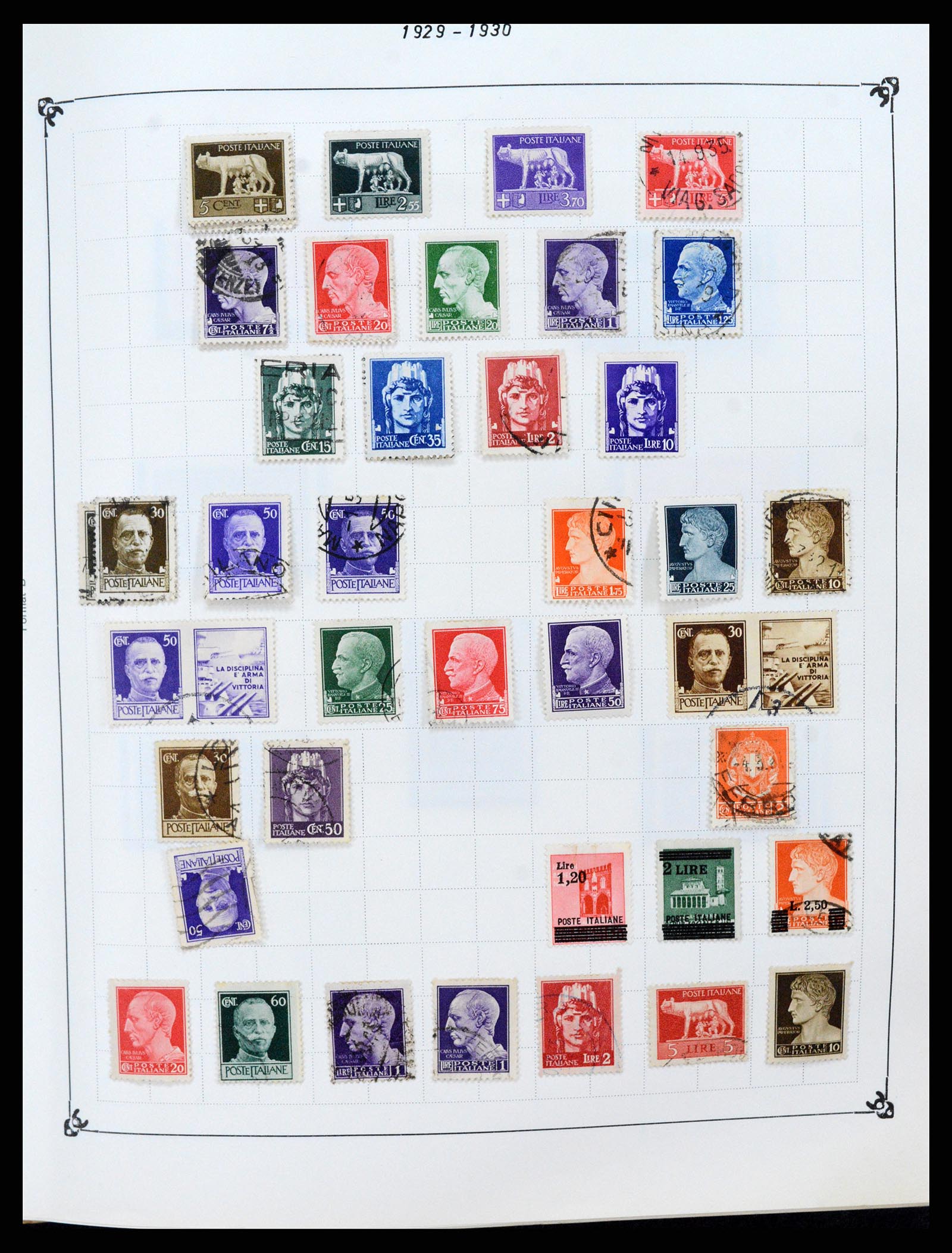 37284 009 - Postzegelverzameling 37284 Italië 1862-1986.