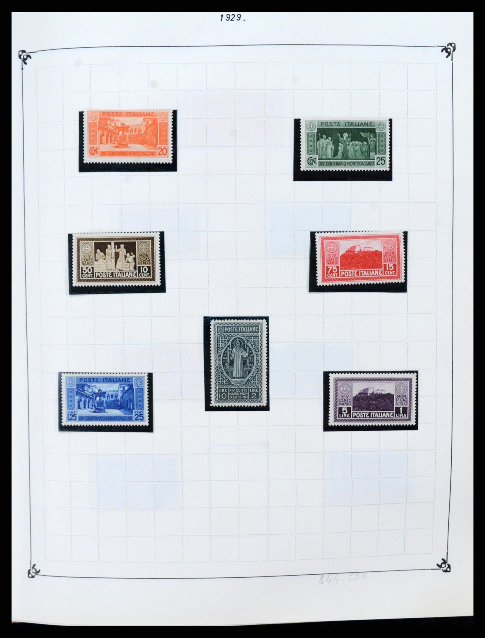 37284 010 - Postzegelverzameling 37284 Italië 1862-1986.