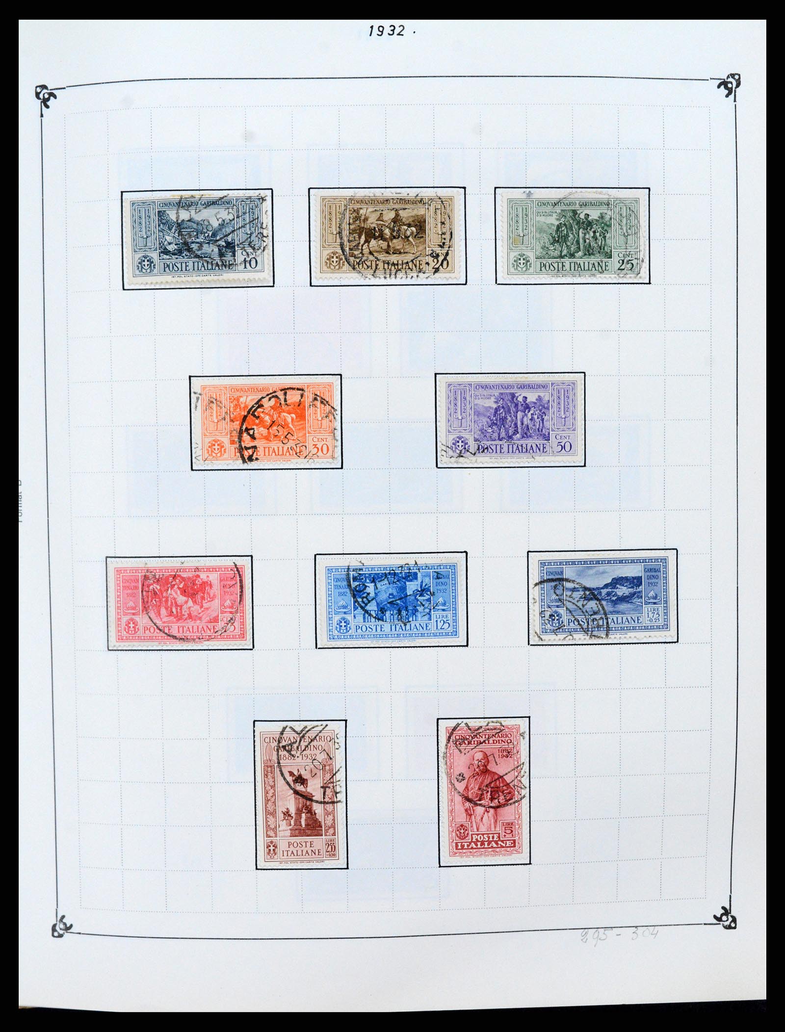 37284 015 - Postzegelverzameling 37284 Italië 1862-1986.