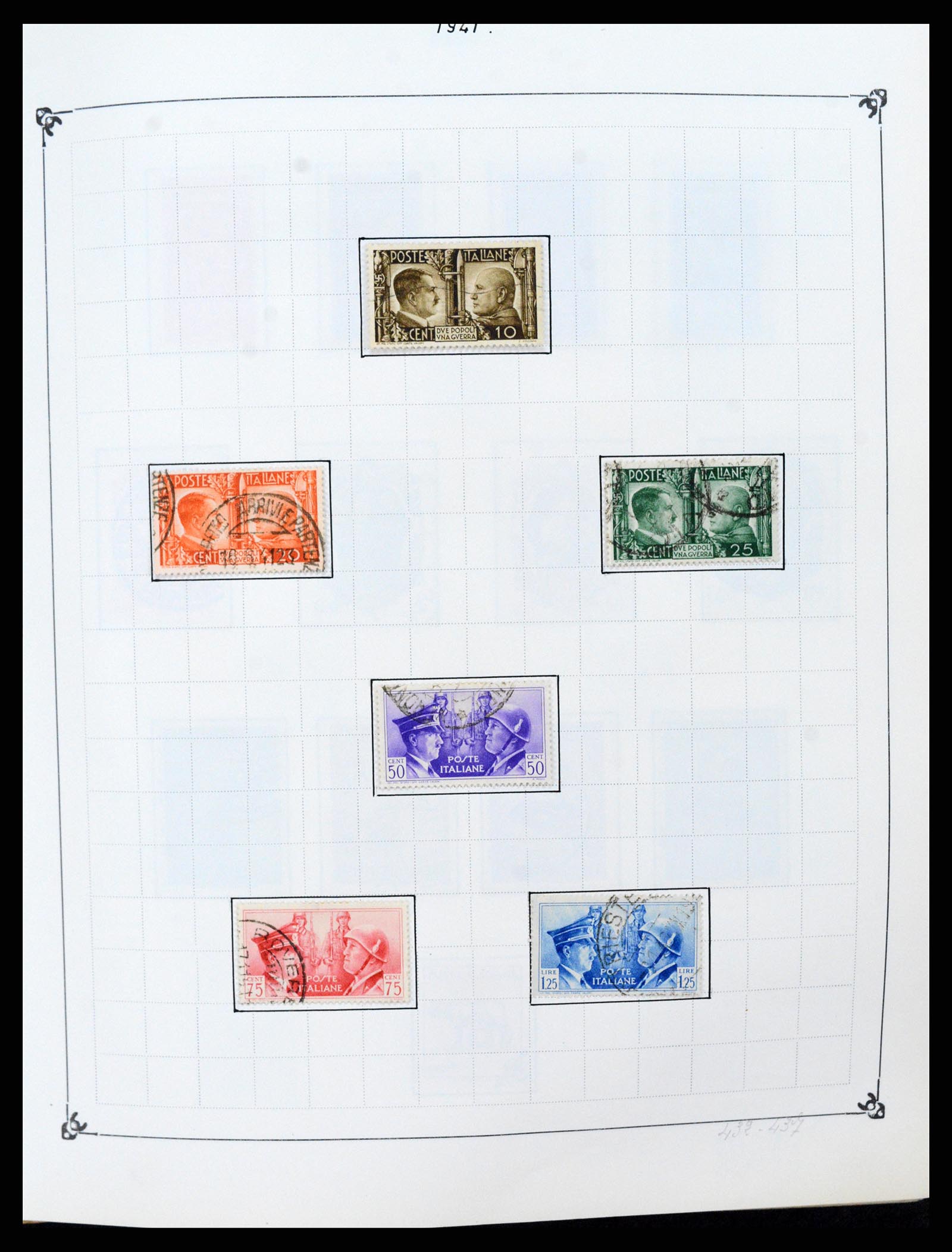 37284 026 - Postzegelverzameling 37284 Italië 1862-1986.