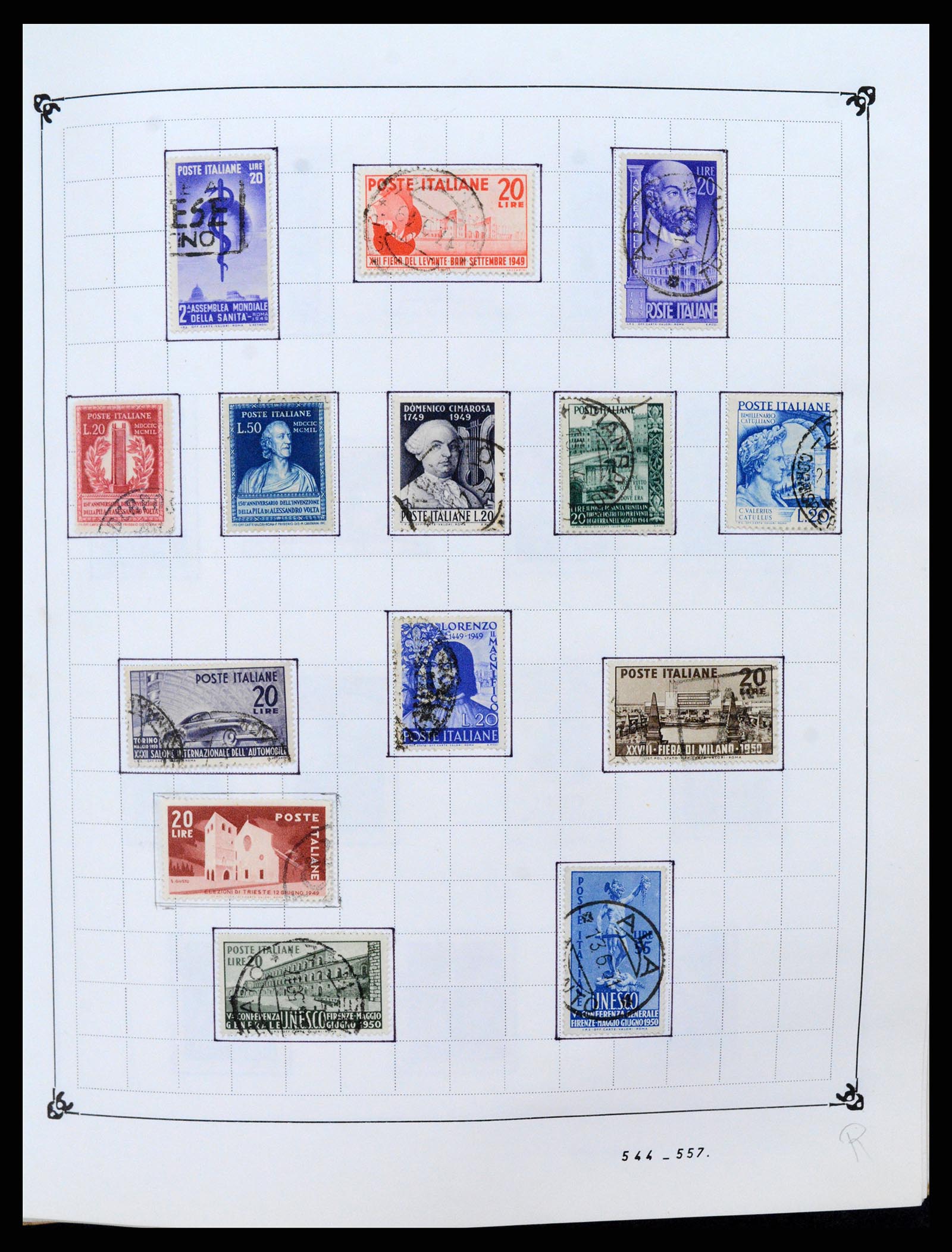 37284 032 - Postzegelverzameling 37284 Italië 1862-1986.
