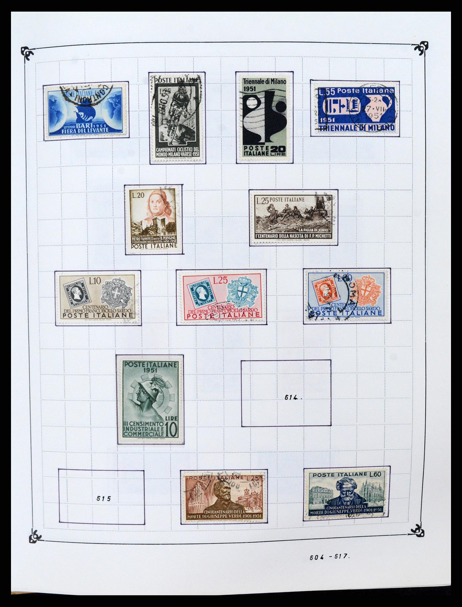 37284 037 - Postzegelverzameling 37284 Italië 1862-1986.