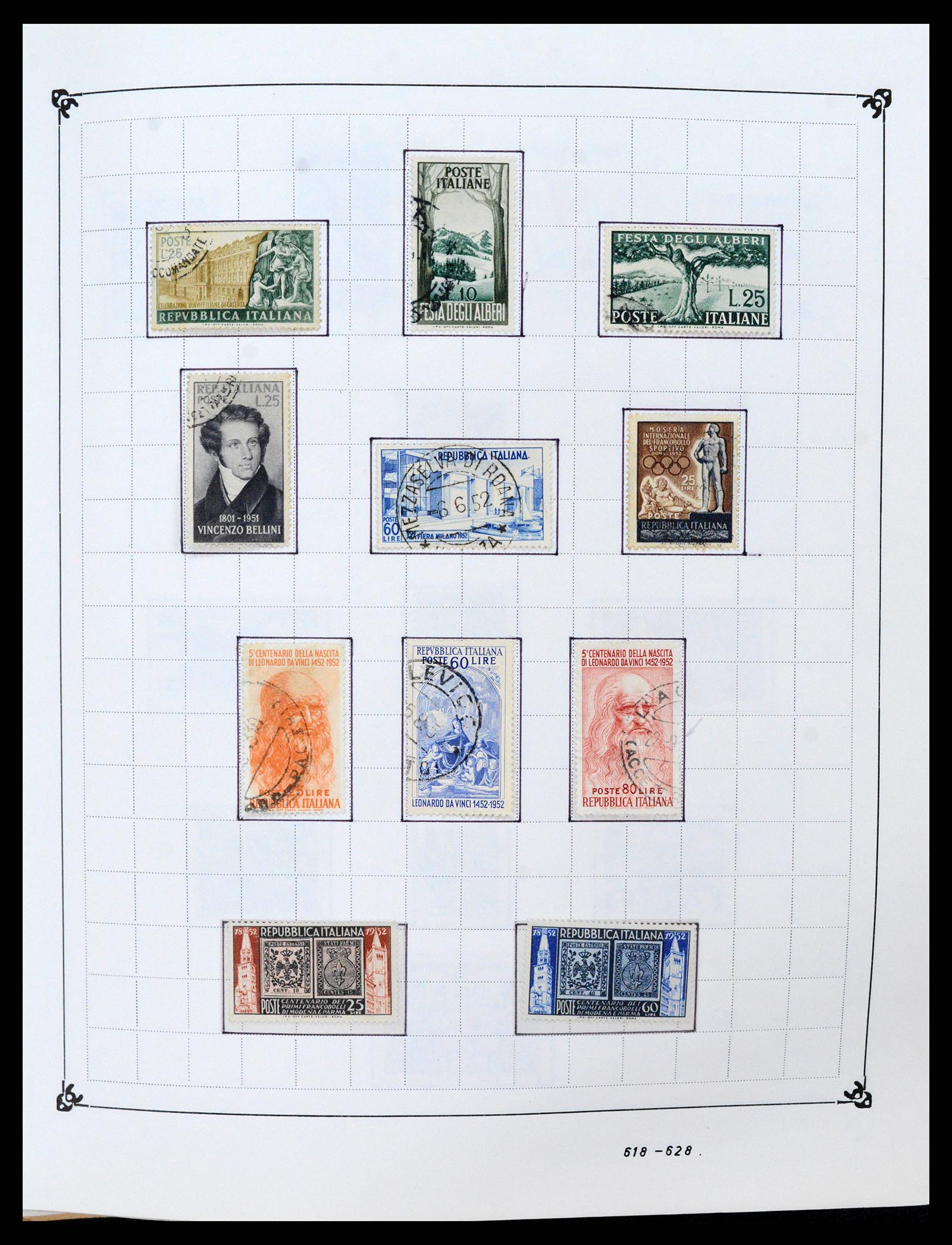 37284 038 - Postzegelverzameling 37284 Italië 1862-1986.