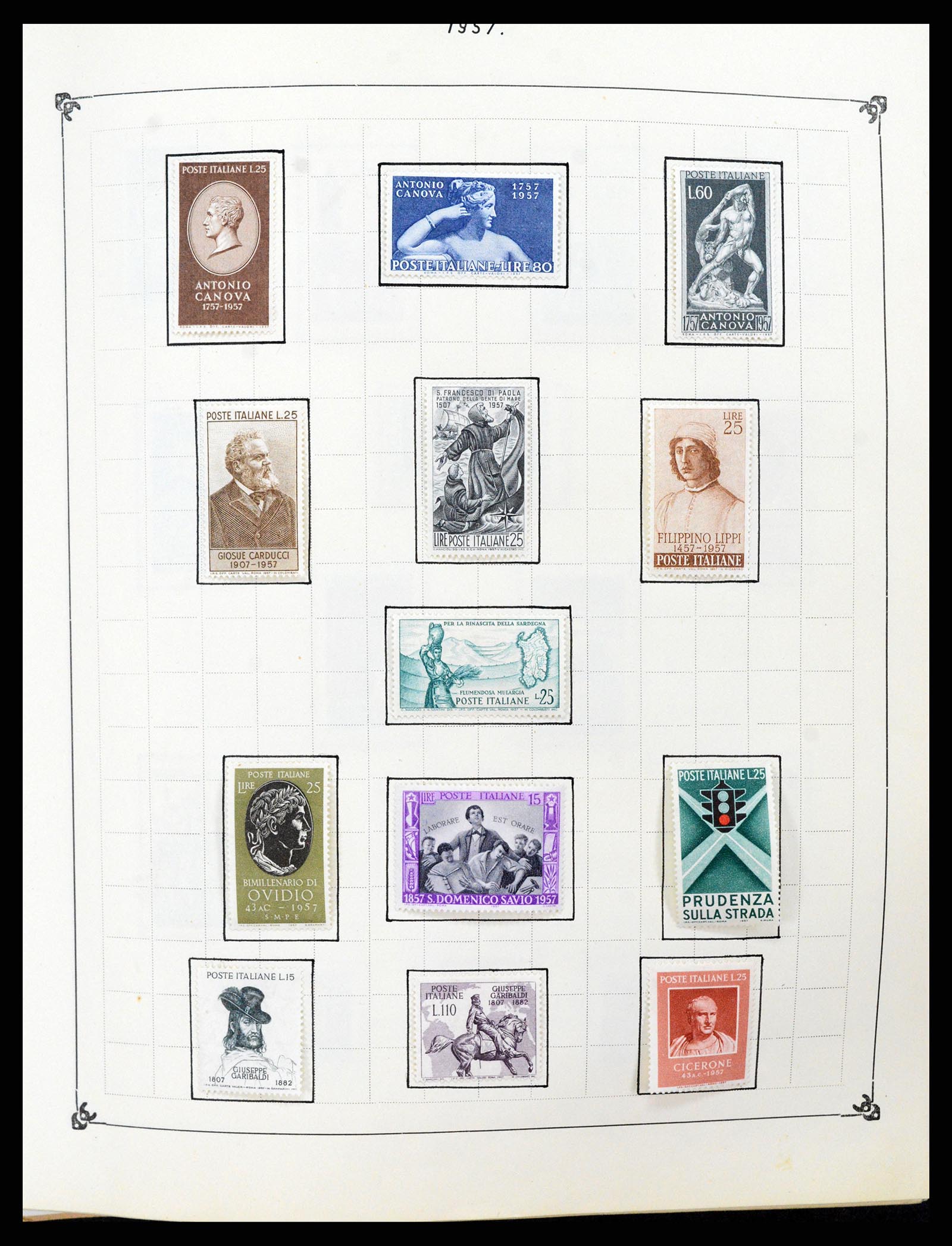 37284 048 - Postzegelverzameling 37284 Italië 1862-1986.