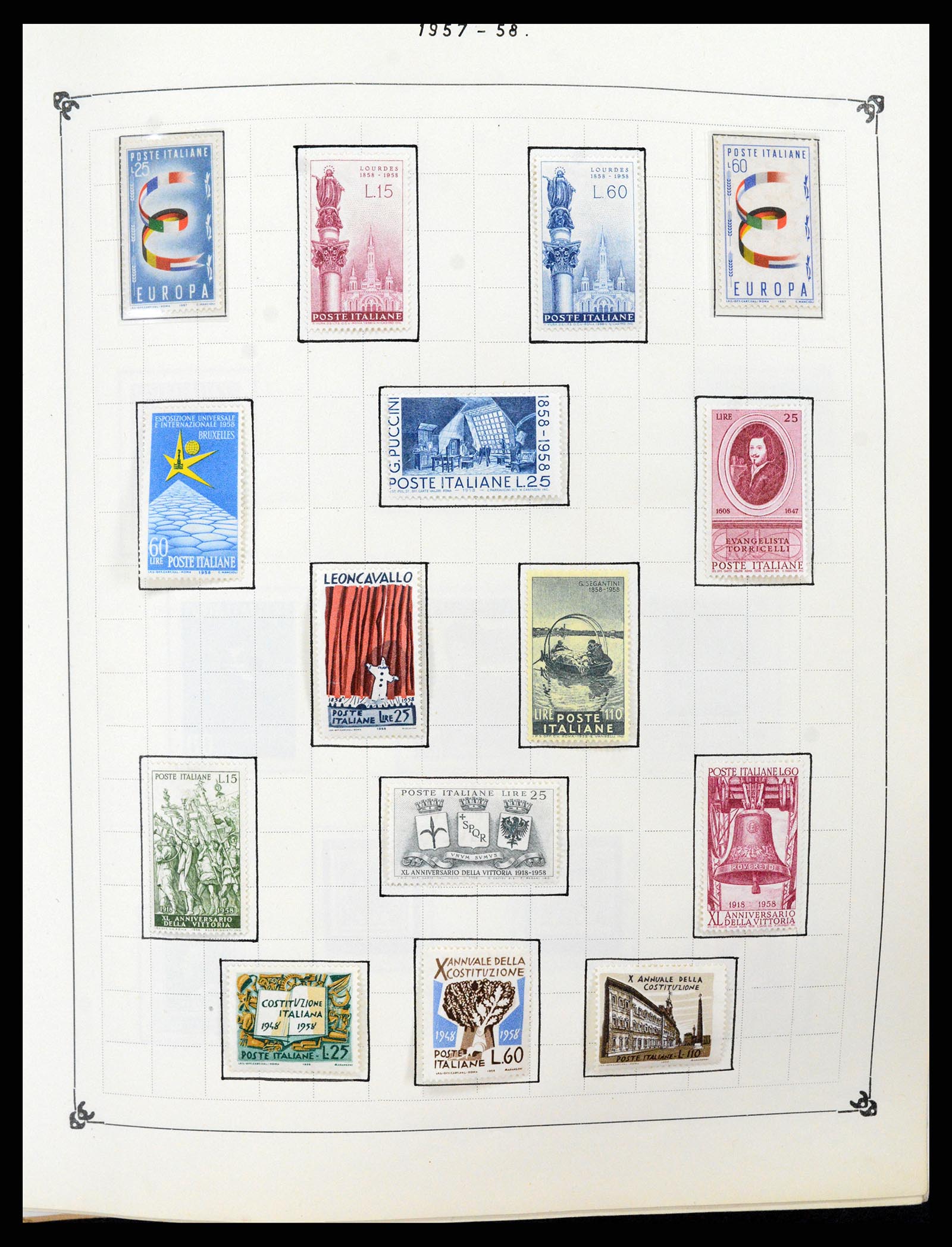 37284 049 - Postzegelverzameling 37284 Italië 1862-1986.
