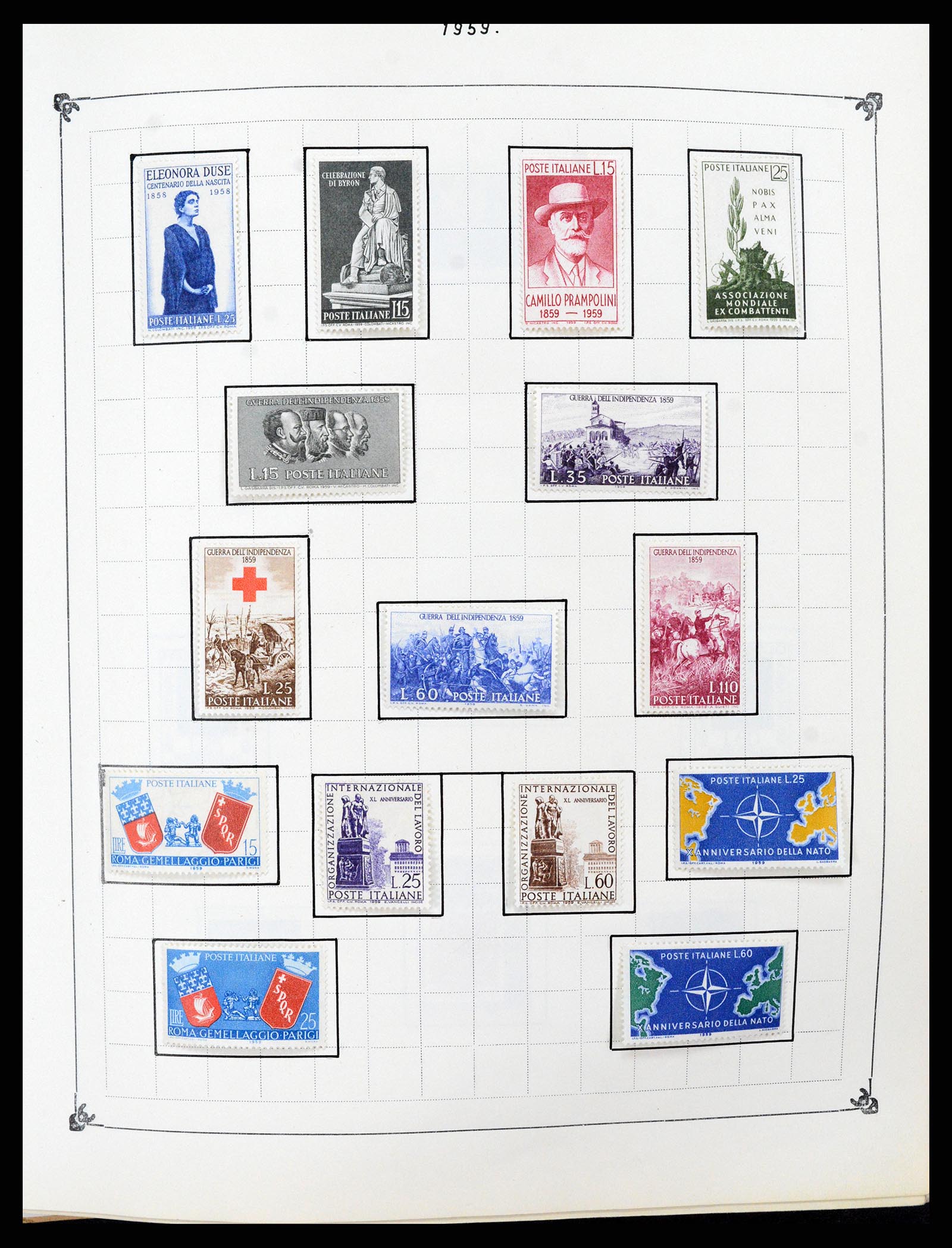 37284 051 - Stamp collection 37284 Italy 1862-1986.