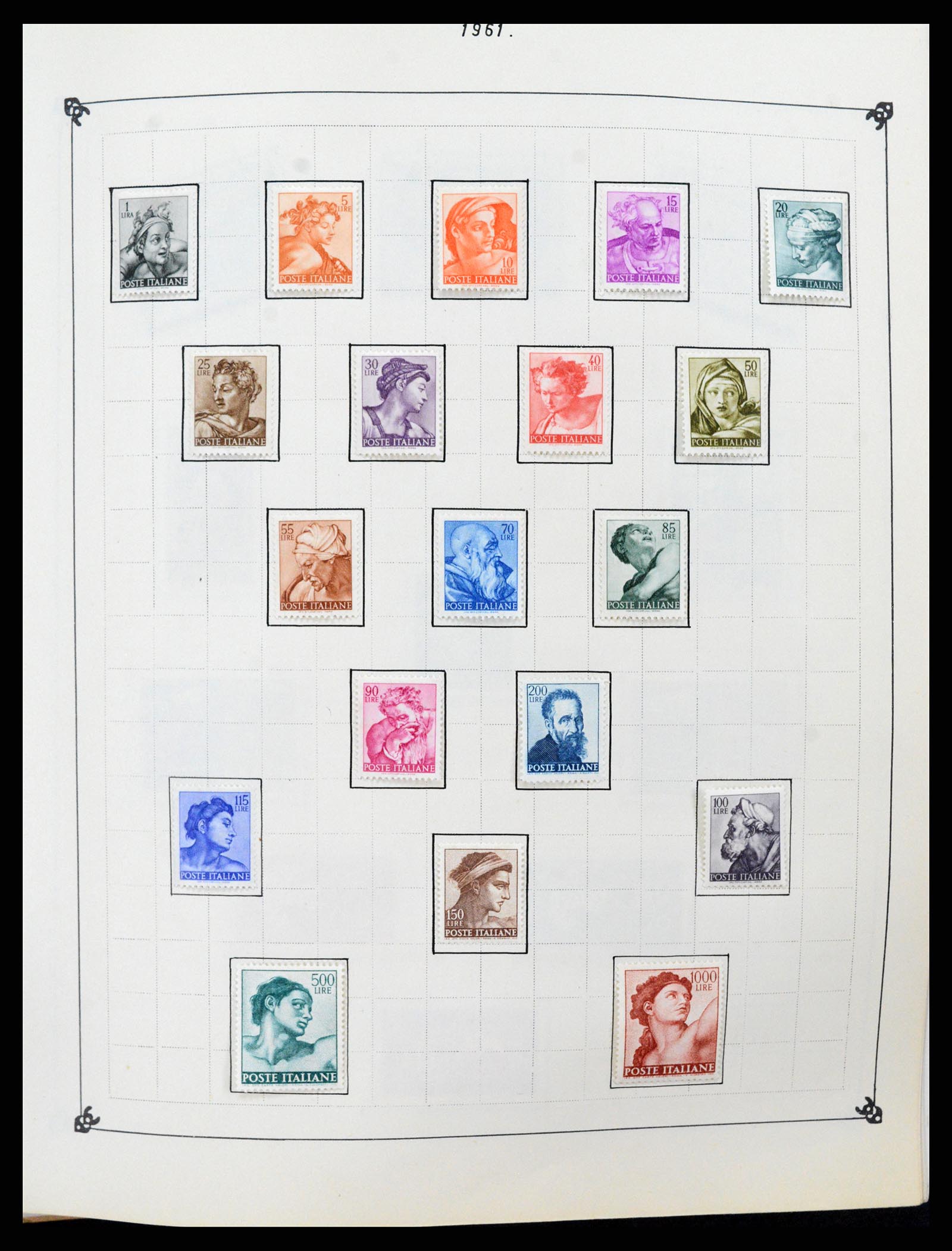 37284 055 - Postzegelverzameling 37284 Italië 1862-1986.