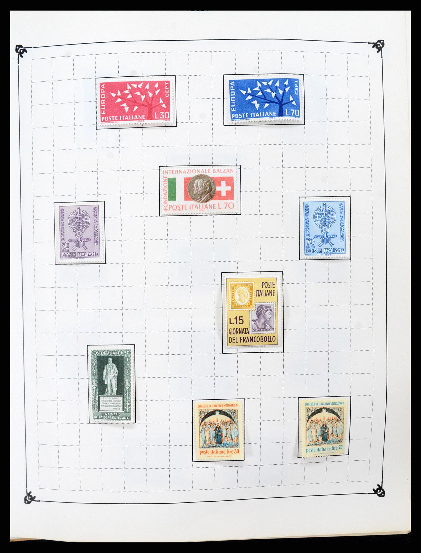 37284 060 - Postzegelverzameling 37284 Italië 1862-1986.