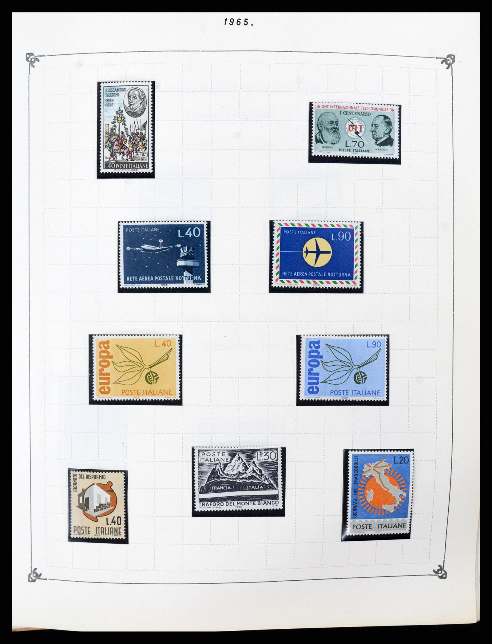 37284 067 - Postzegelverzameling 37284 Italië 1862-1986.