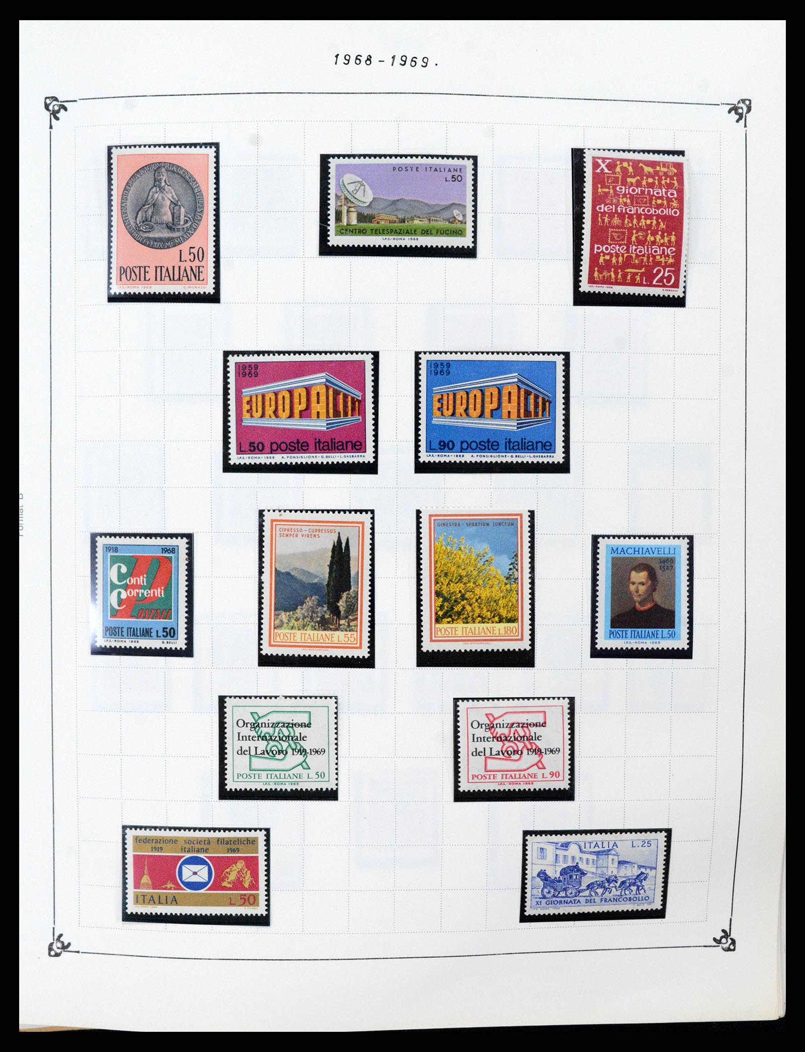 37284 076 - Postzegelverzameling 37284 Italië 1862-1986.