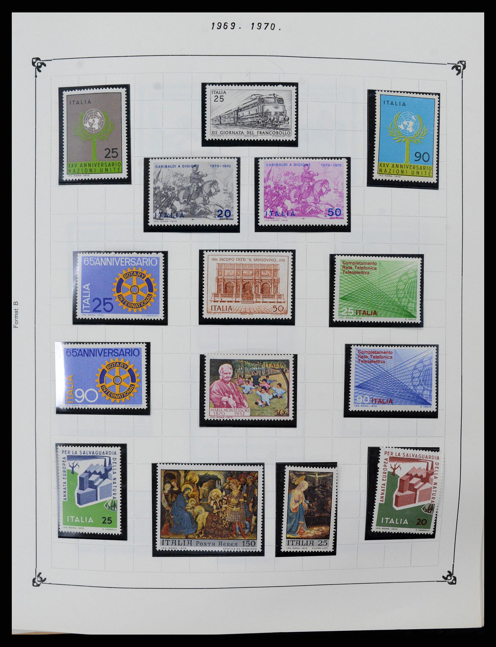 37284 079 - Postzegelverzameling 37284 Italië 1862-1986.