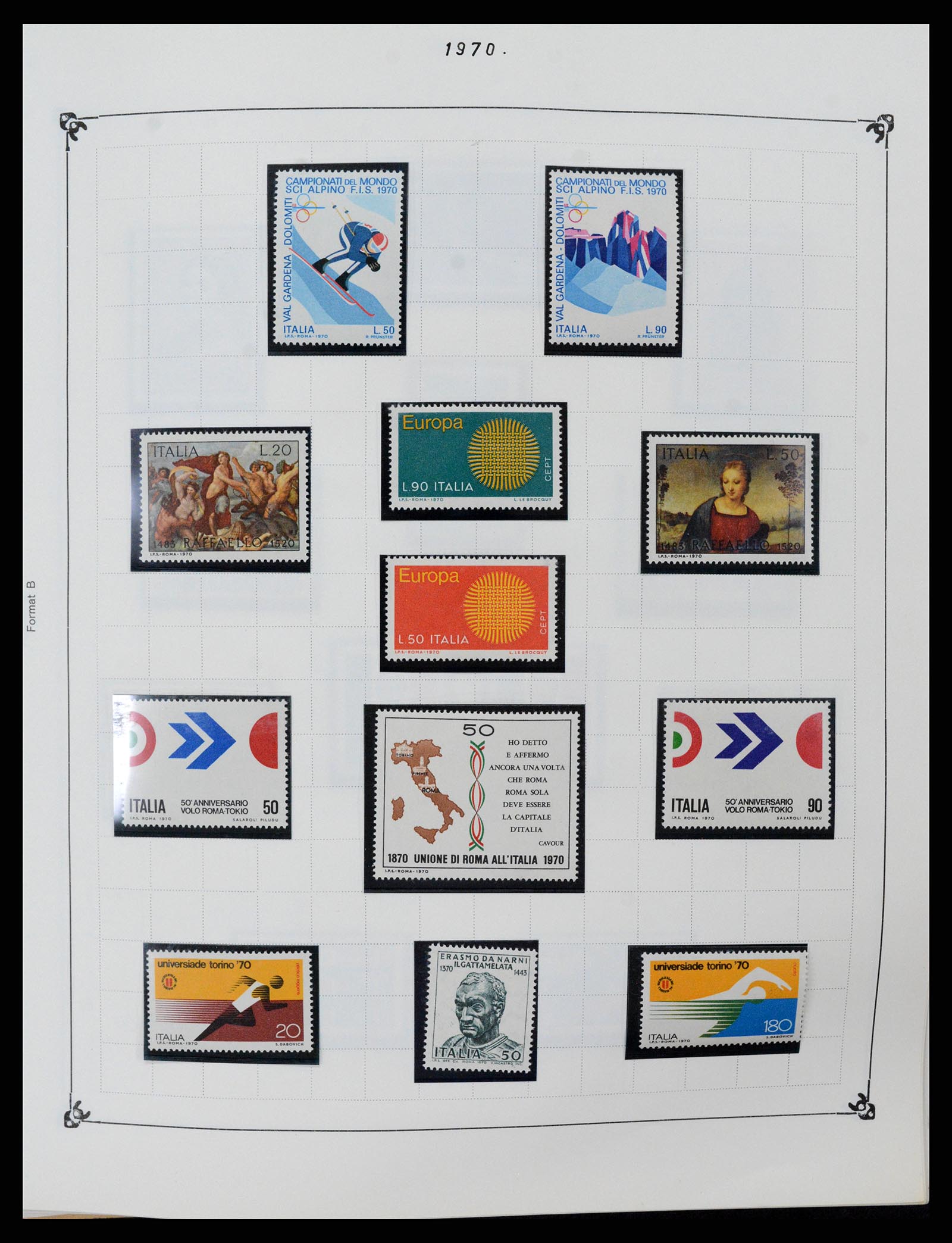 37284 080 - Postzegelverzameling 37284 Italië 1862-1986.