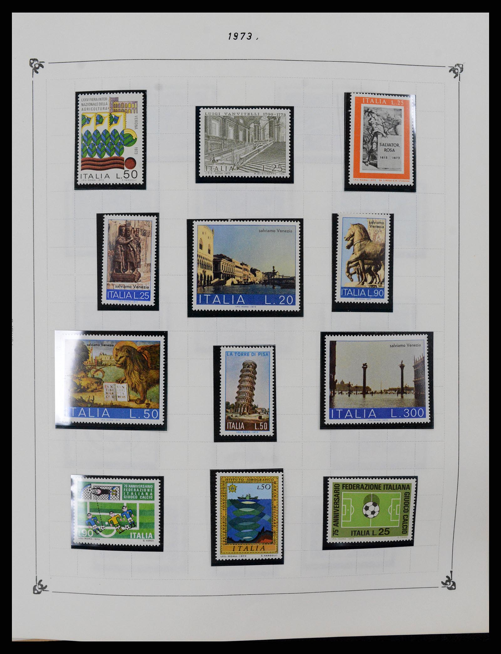 37284 086 - Postzegelverzameling 37284 Italië 1862-1986.