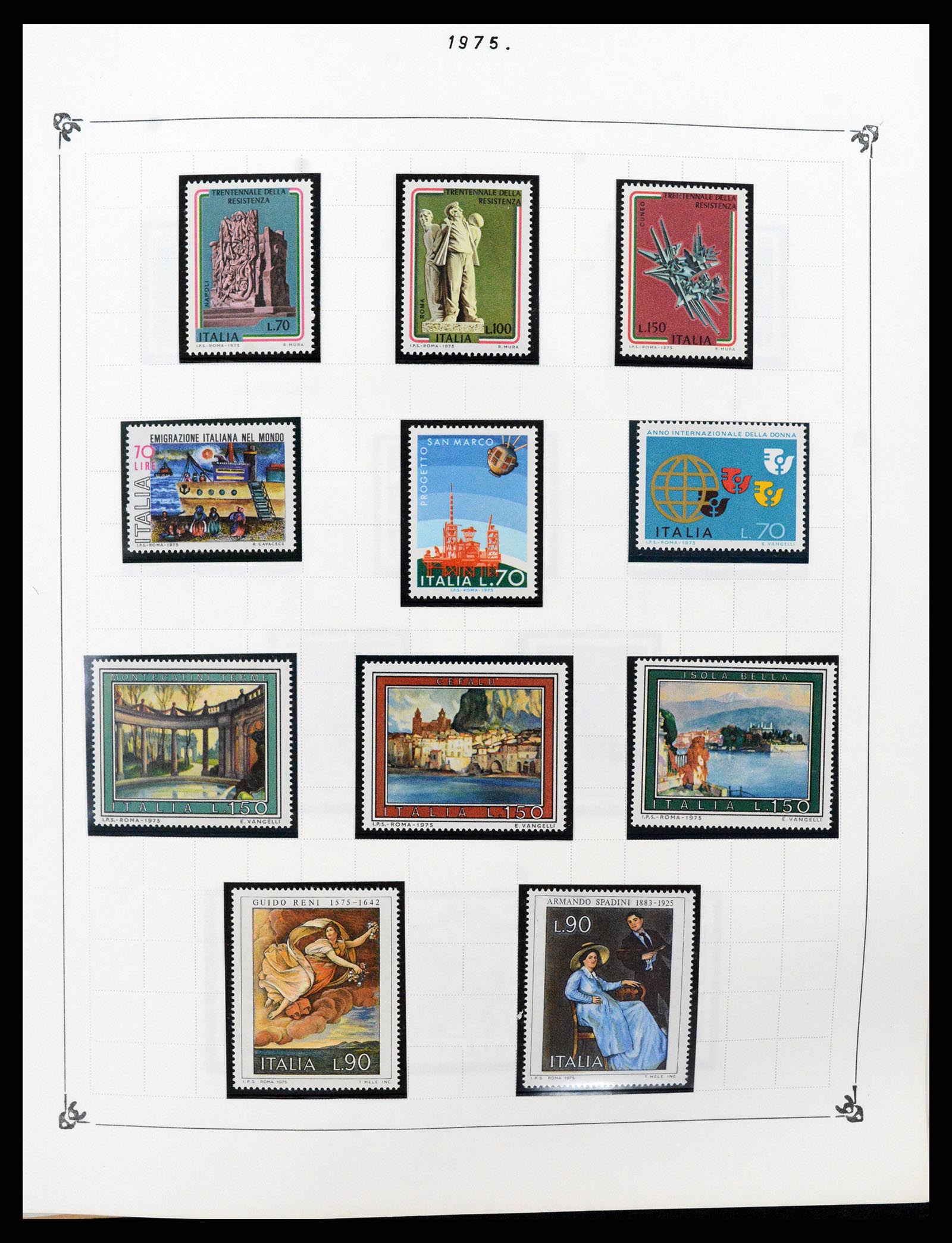 37284 094 - Postzegelverzameling 37284 Italië 1862-1986.