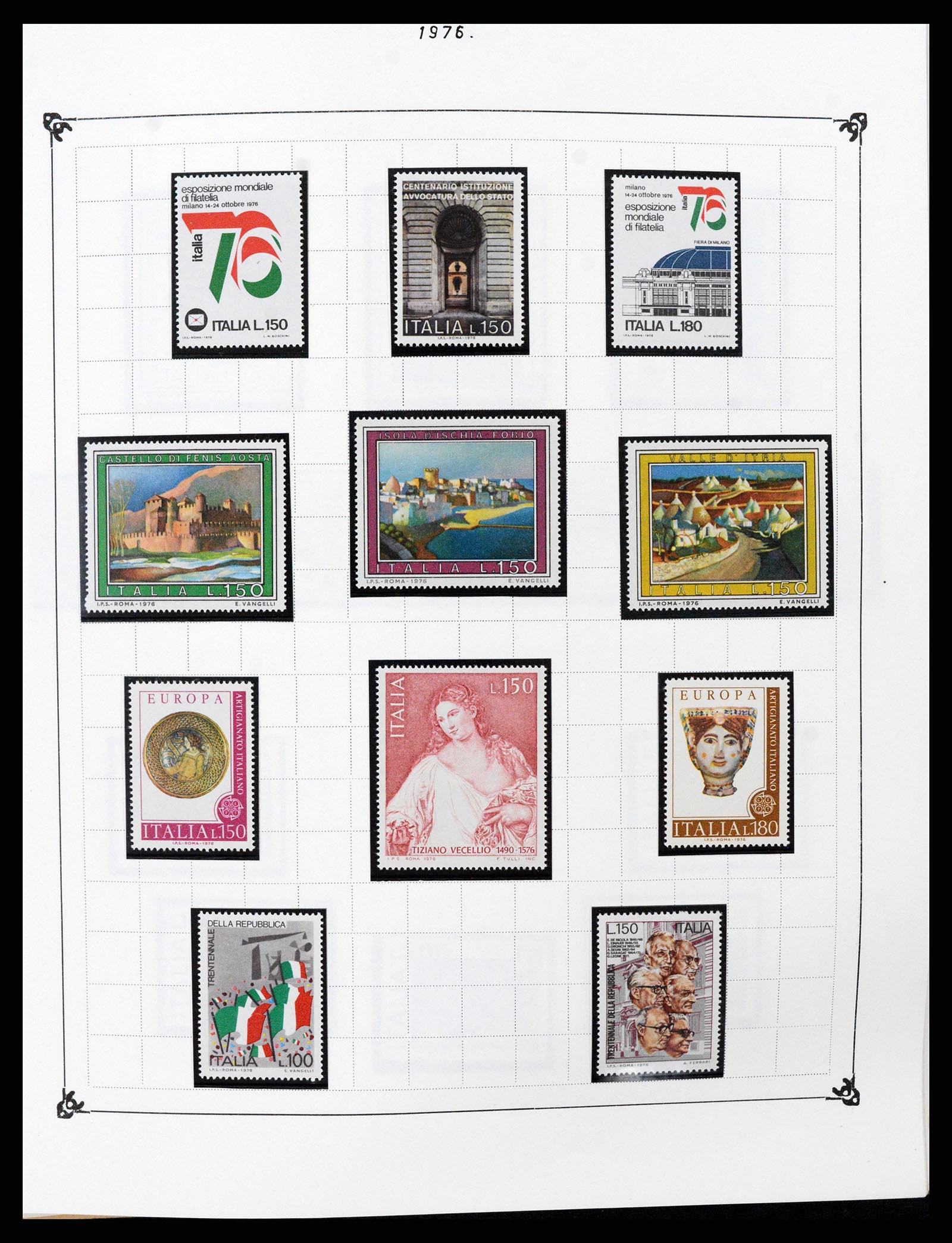37284 097 - Postzegelverzameling 37284 Italië 1862-1986.