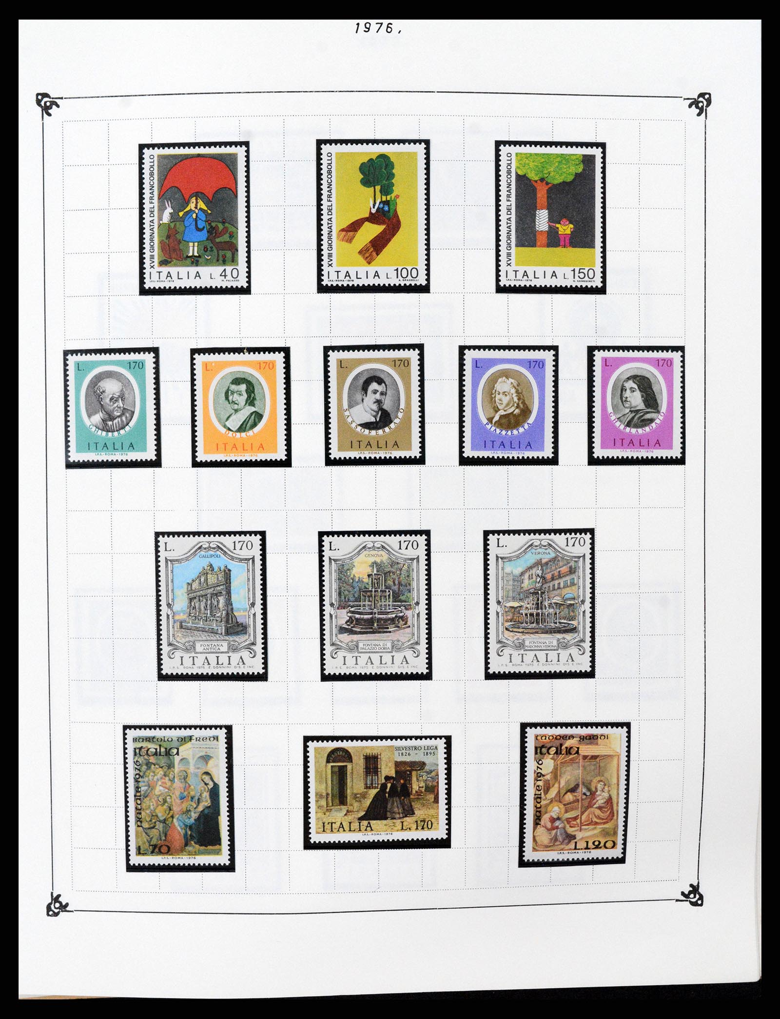 37284 099 - Postzegelverzameling 37284 Italië 1862-1986.
