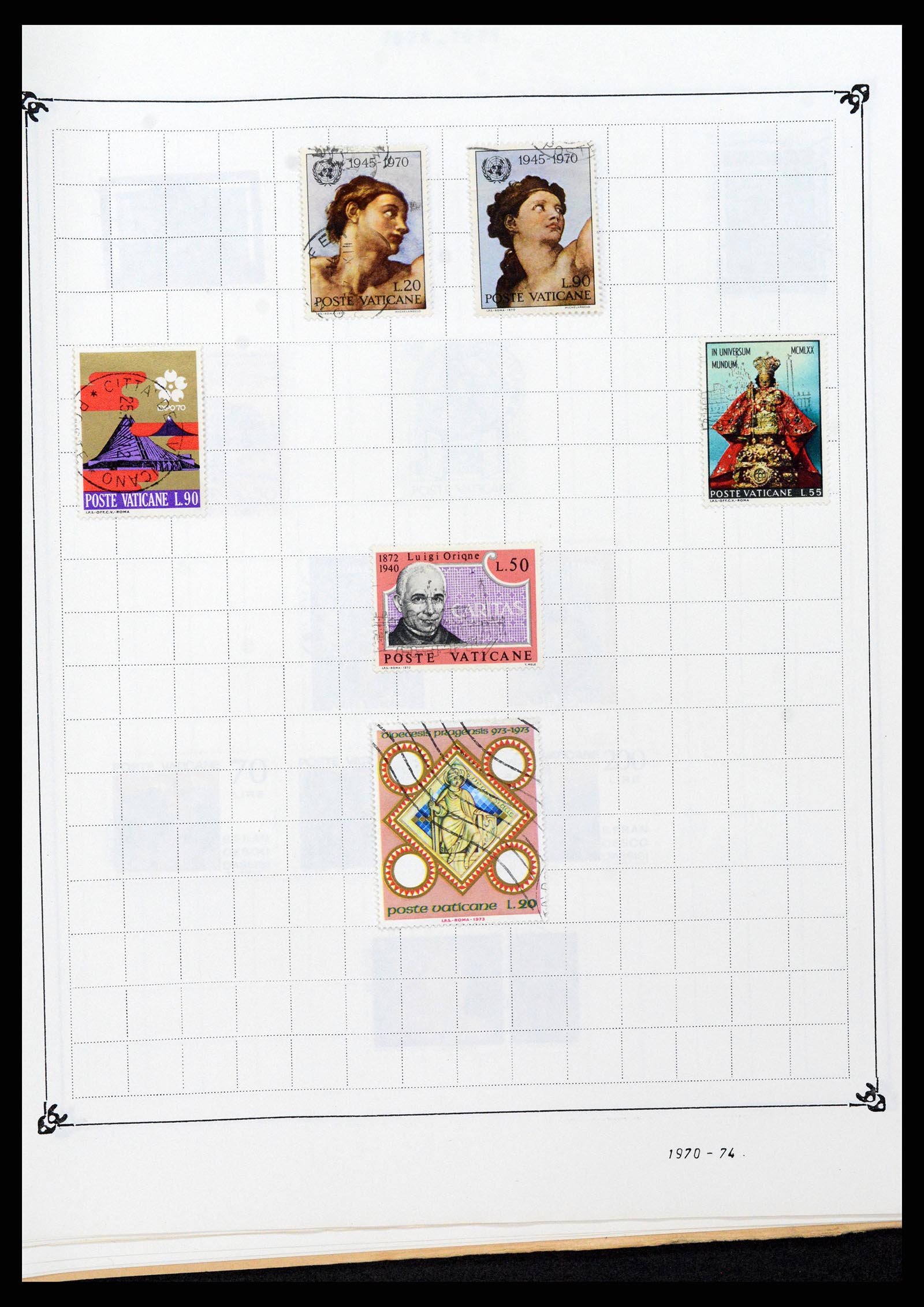 37284 202 - Postzegelverzameling 37284 Italië 1862-1986.