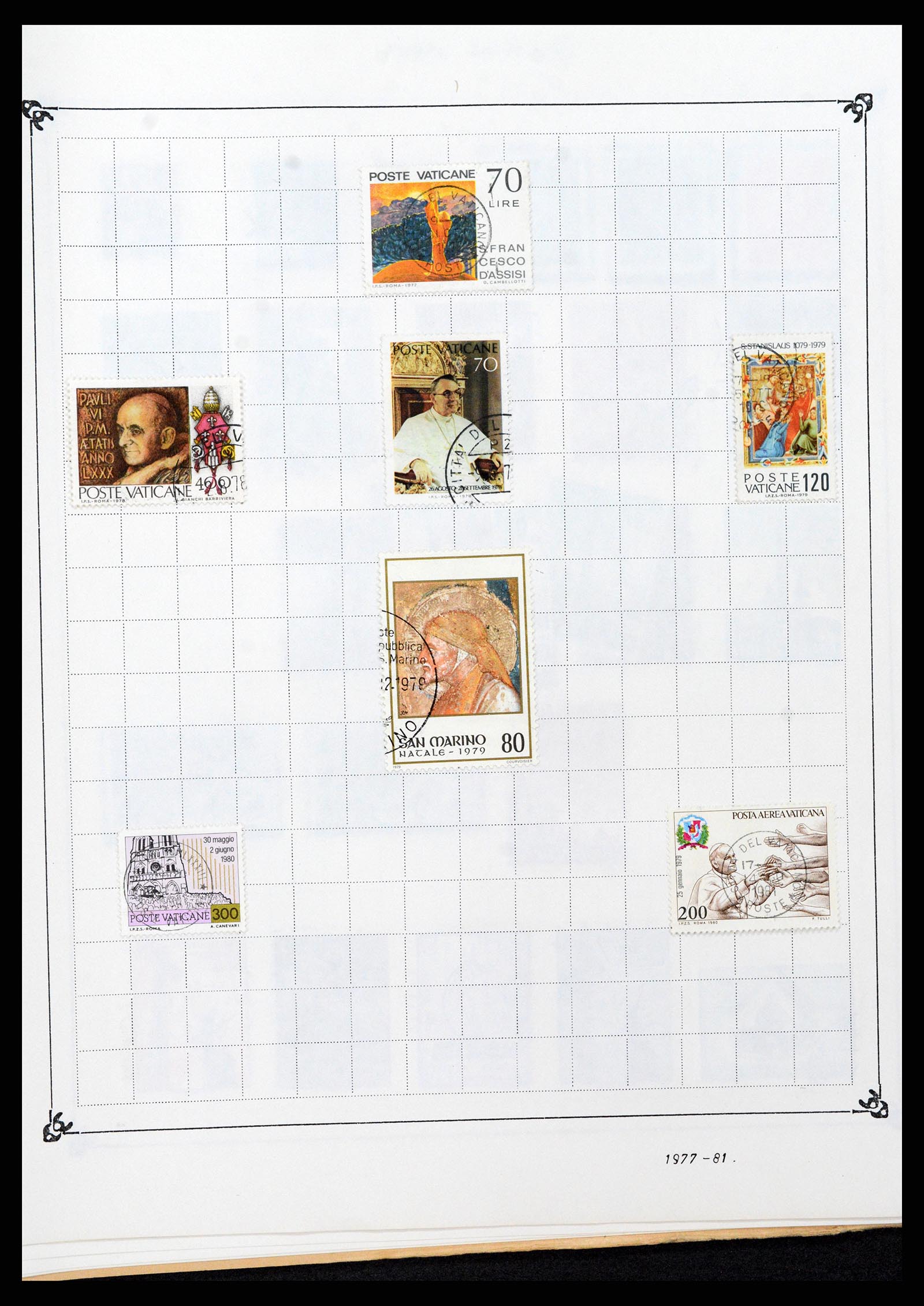 37284 205 - Postzegelverzameling 37284 Italië 1862-1986.