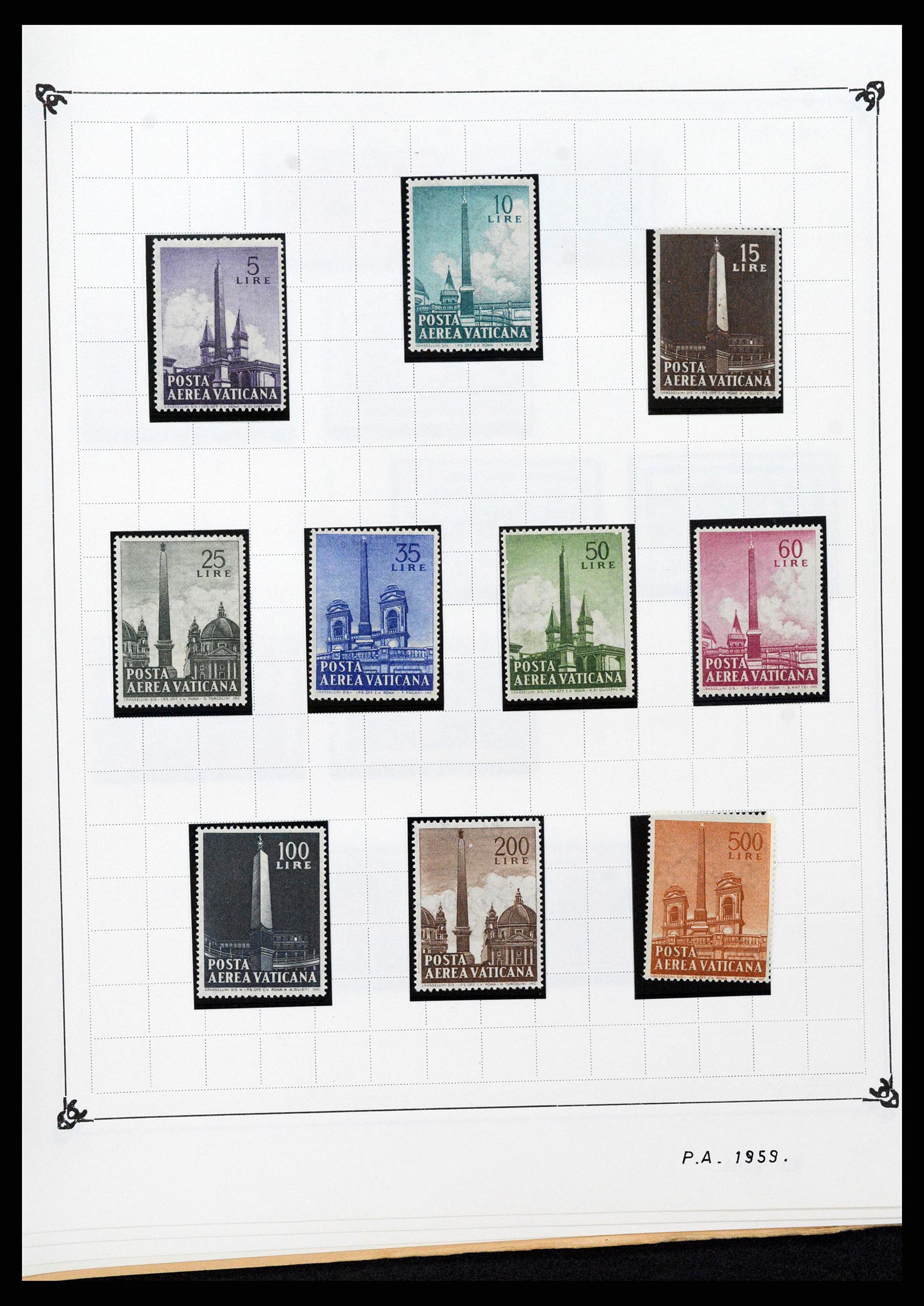 37284 207 - Postzegelverzameling 37284 Italië 1862-1986.