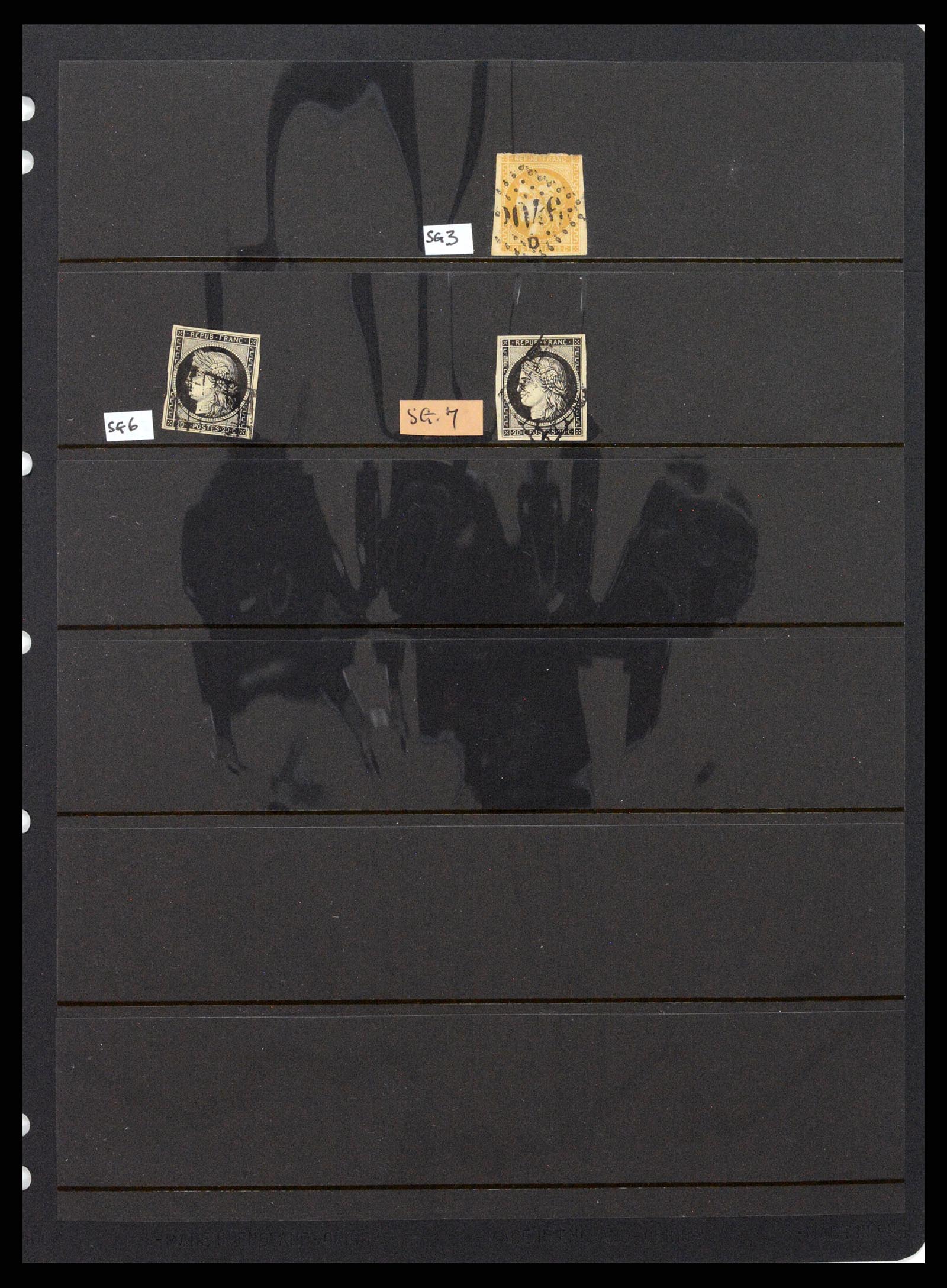 37285 001 - Postzegelverzameling 37285 Frankrijk 1849-1996.