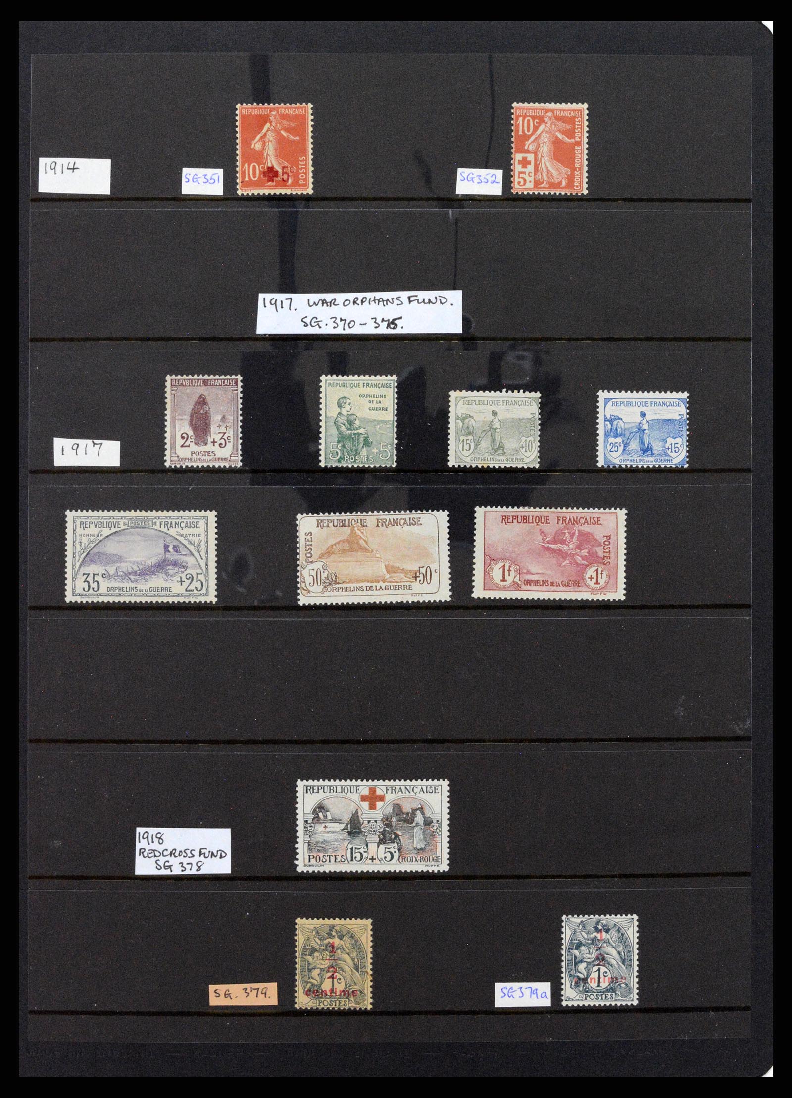 37285 013 - Postzegelverzameling 37285 Frankrijk 1849-1996.