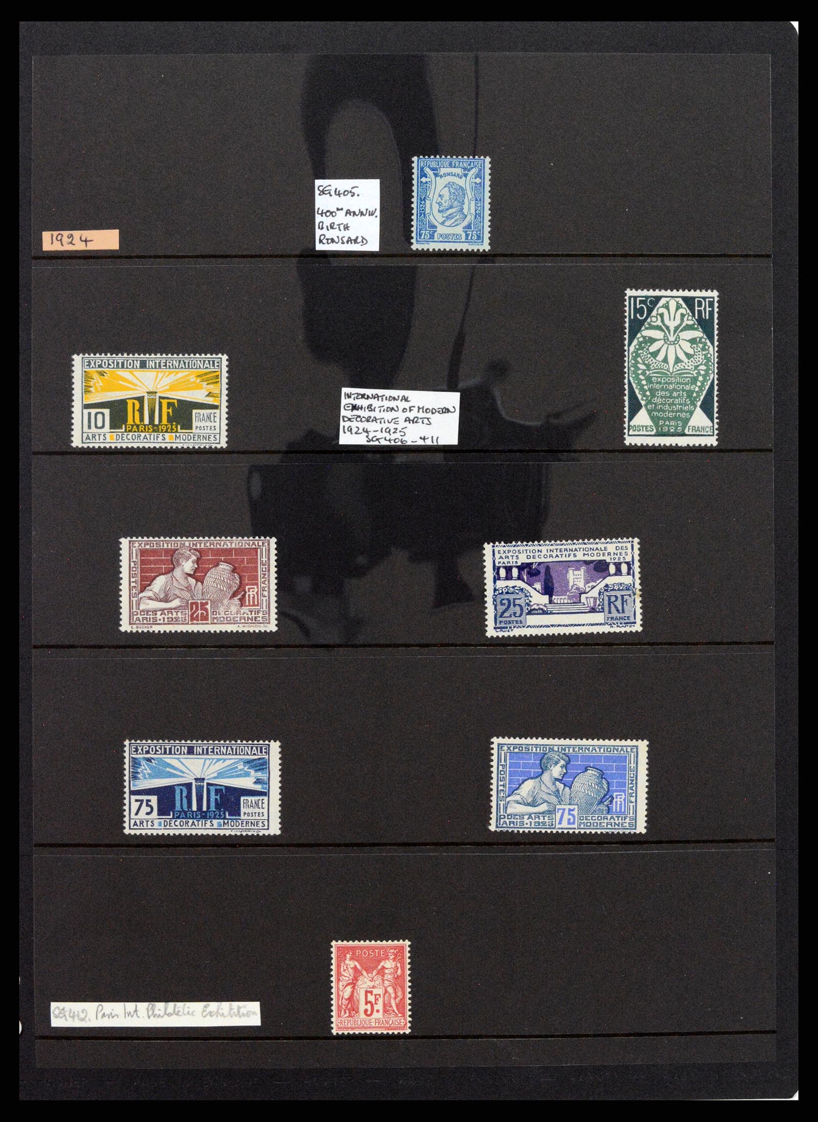 37285 018 - Postzegelverzameling 37285 Frankrijk 1849-1996.