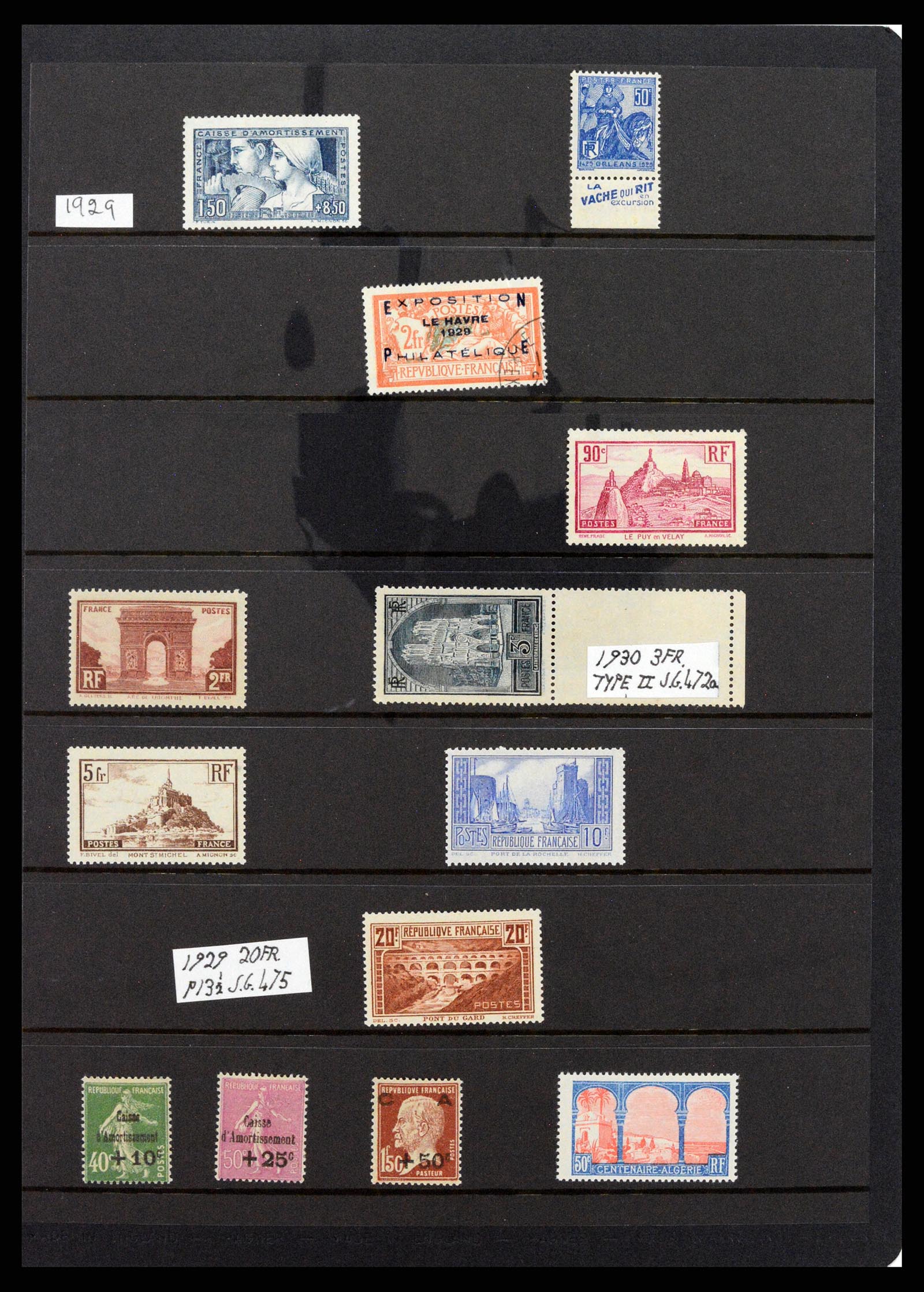 37285 025 - Postzegelverzameling 37285 Frankrijk 1849-1996.