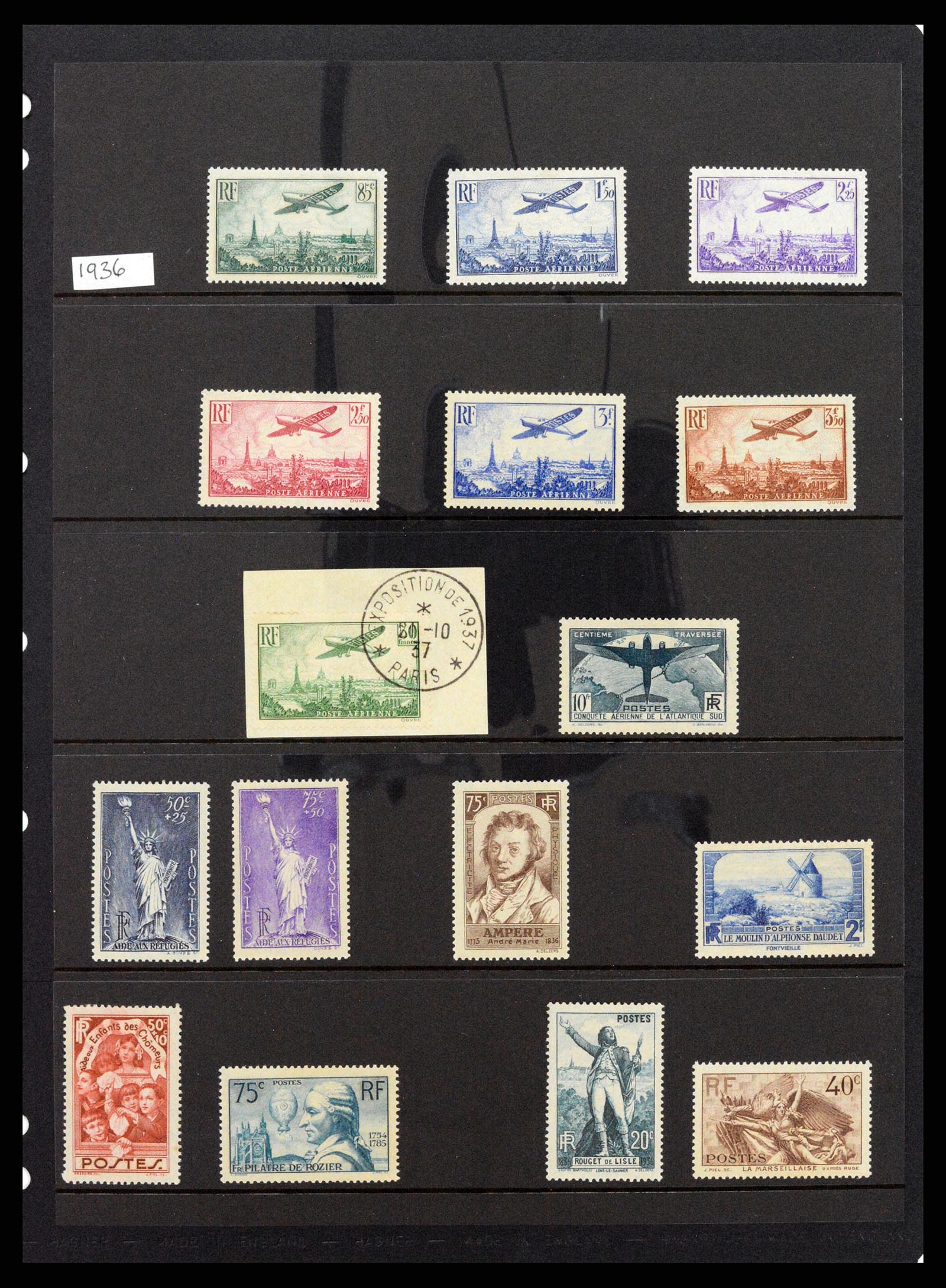 37285 031 - Postzegelverzameling 37285 Frankrijk 1849-1996.