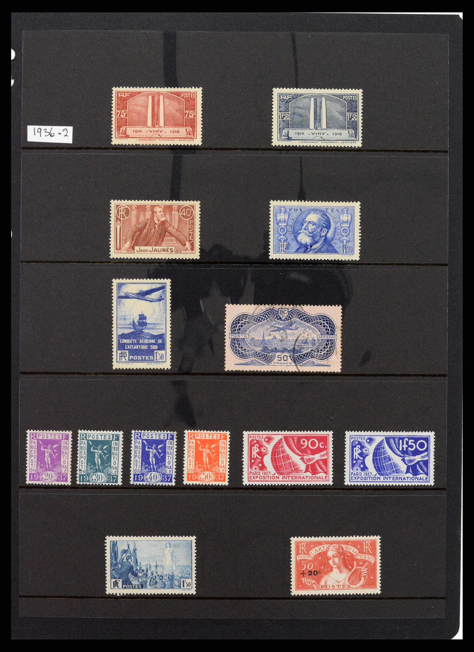 37285 032 - Postzegelverzameling 37285 Frankrijk 1849-1996.