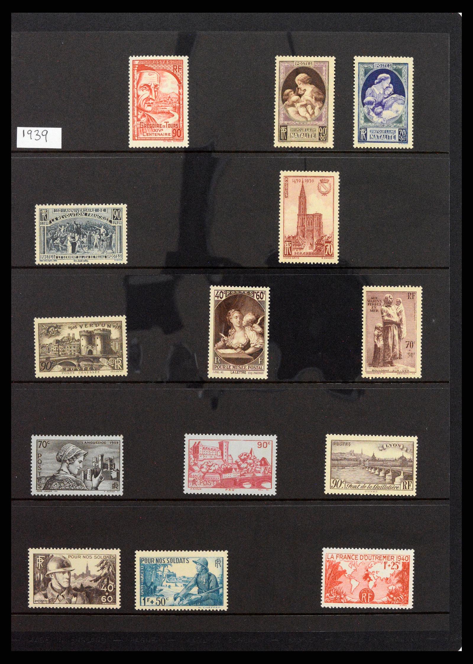 37285 042 - Postzegelverzameling 37285 Frankrijk 1849-1996.