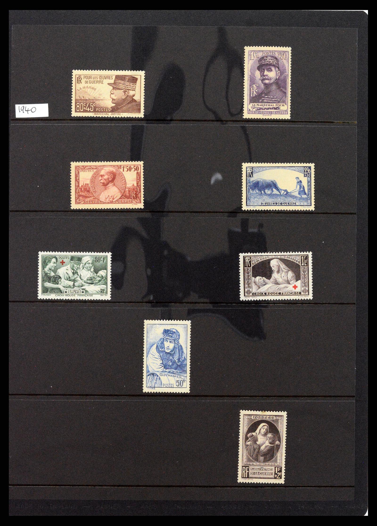 37285 043 - Postzegelverzameling 37285 Frankrijk 1849-1996.
