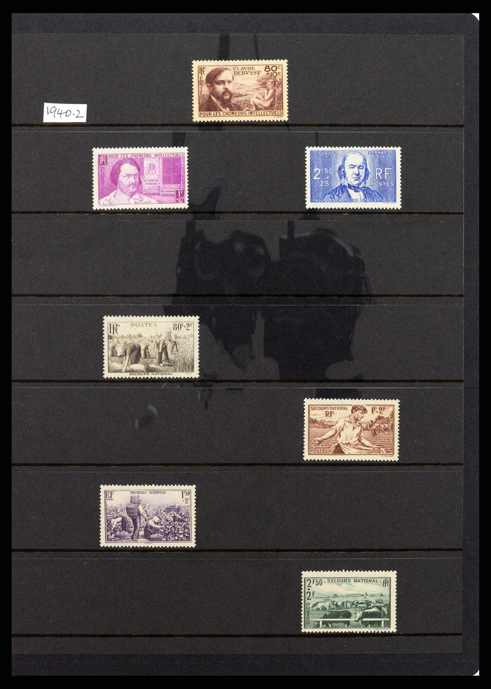 37285 044 - Postzegelverzameling 37285 Frankrijk 1849-1996.