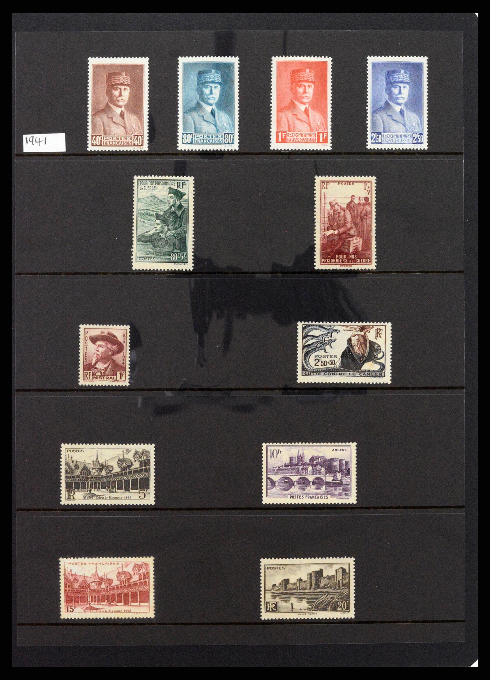 37285 047 - Postzegelverzameling 37285 Frankrijk 1849-1996.