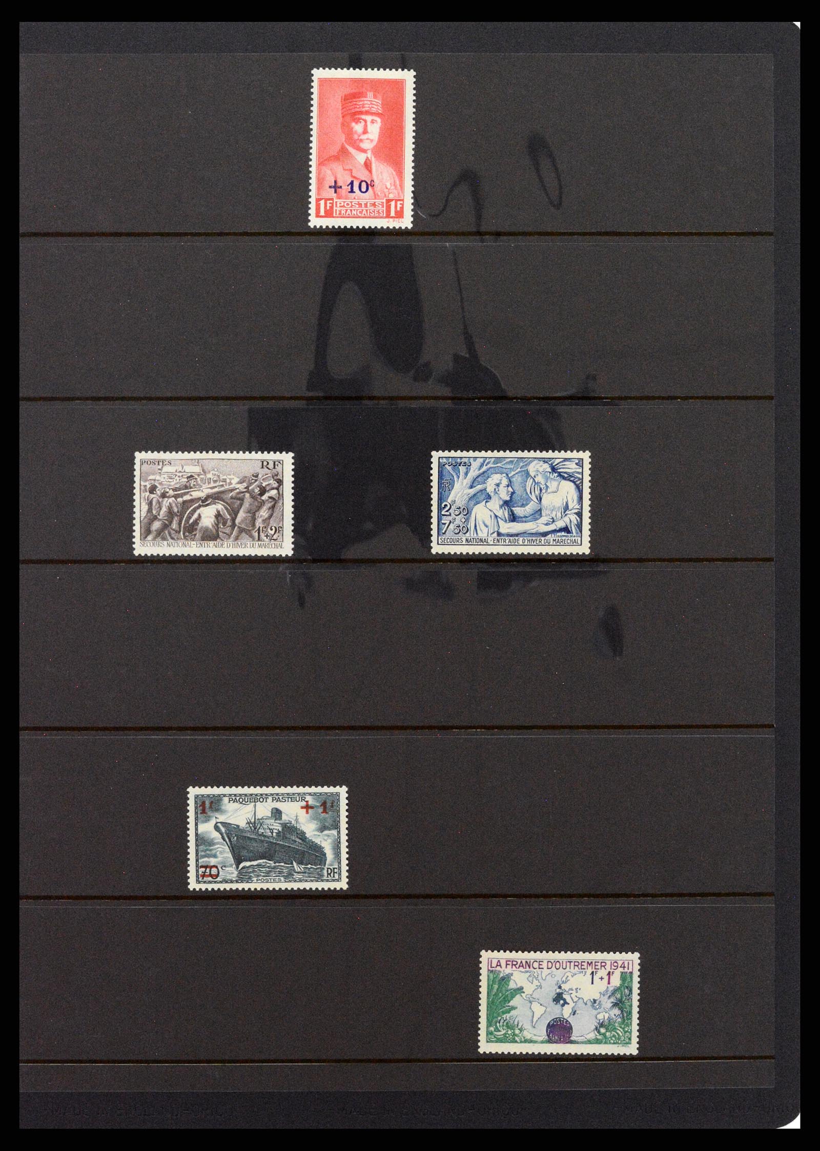 37285 048 - Postzegelverzameling 37285 Frankrijk 1849-1996.
