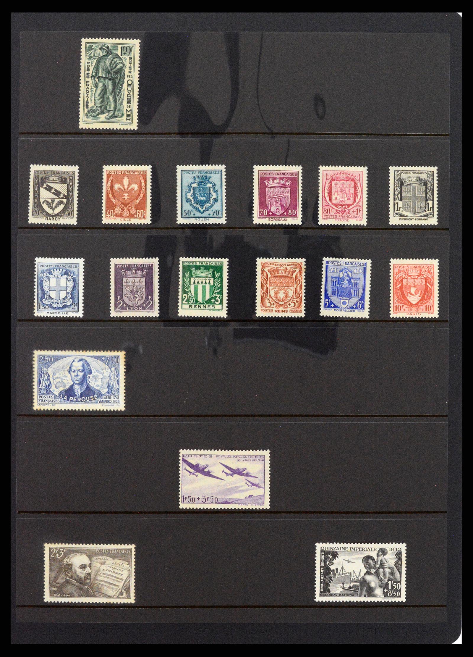 37285 050 - Postzegelverzameling 37285 Frankrijk 1849-1996.