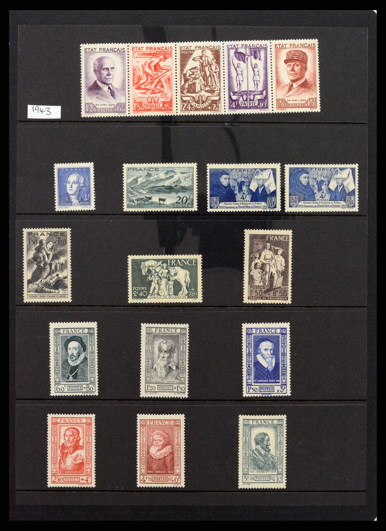 37285 054 - Postzegelverzameling 37285 Frankrijk 1849-1996.