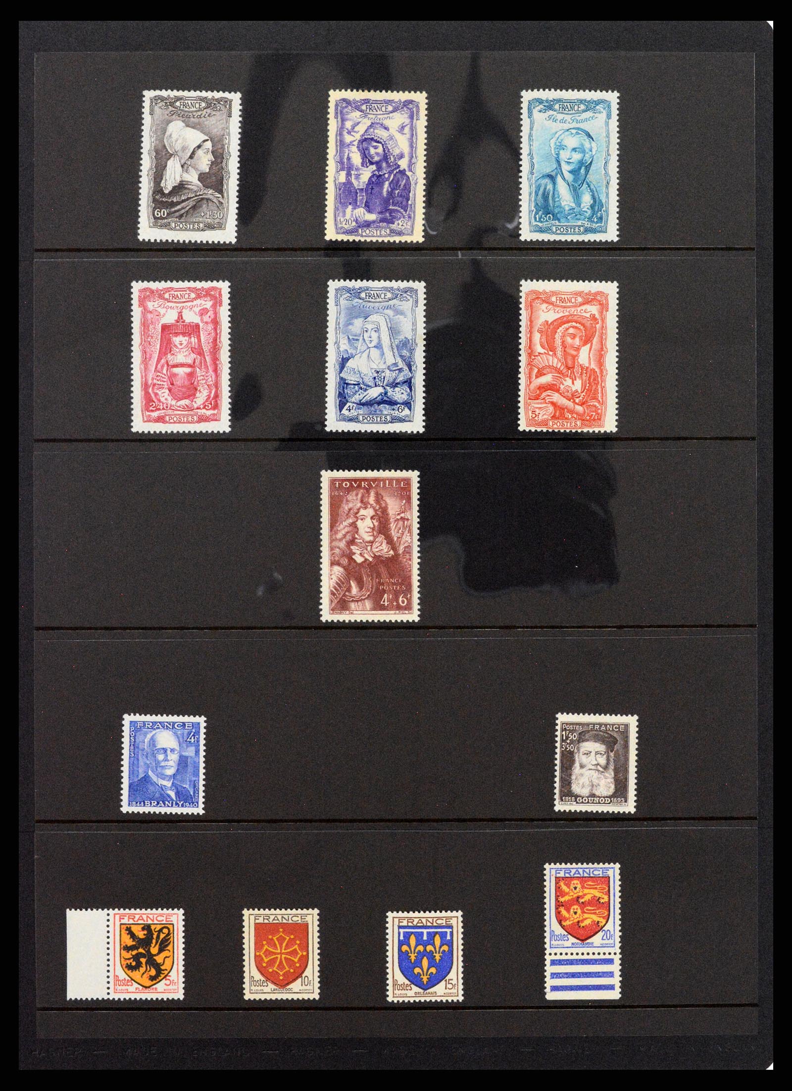 37285 055 - Postzegelverzameling 37285 Frankrijk 1849-1996.