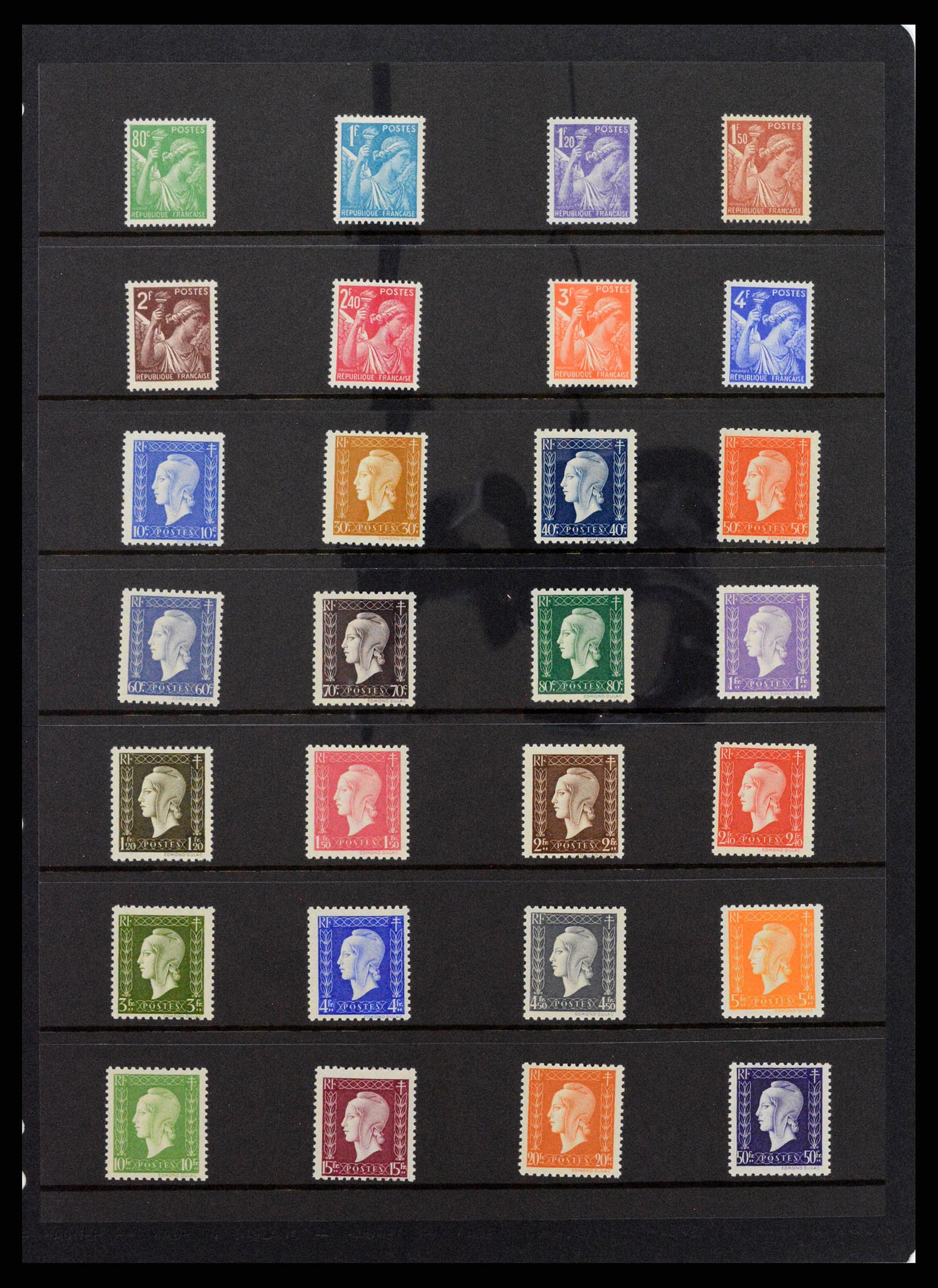 37285 059 - Postzegelverzameling 37285 Frankrijk 1849-1996.