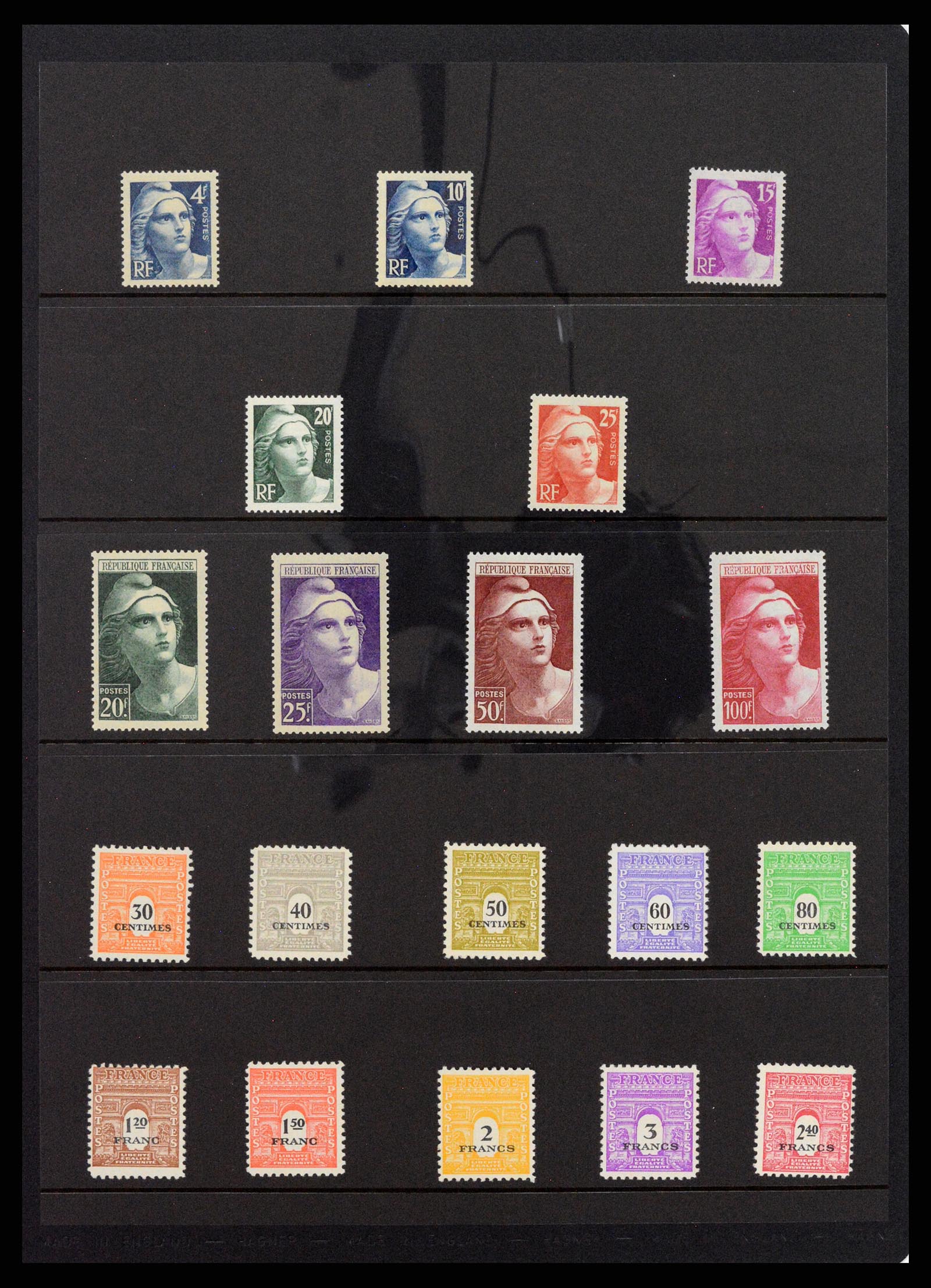 37285 062 - Postzegelverzameling 37285 Frankrijk 1849-1996.