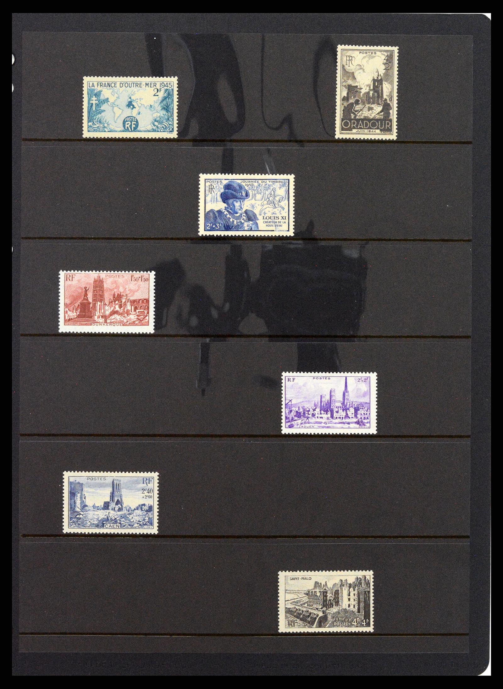 37285 064 - Postzegelverzameling 37285 Frankrijk 1849-1996.