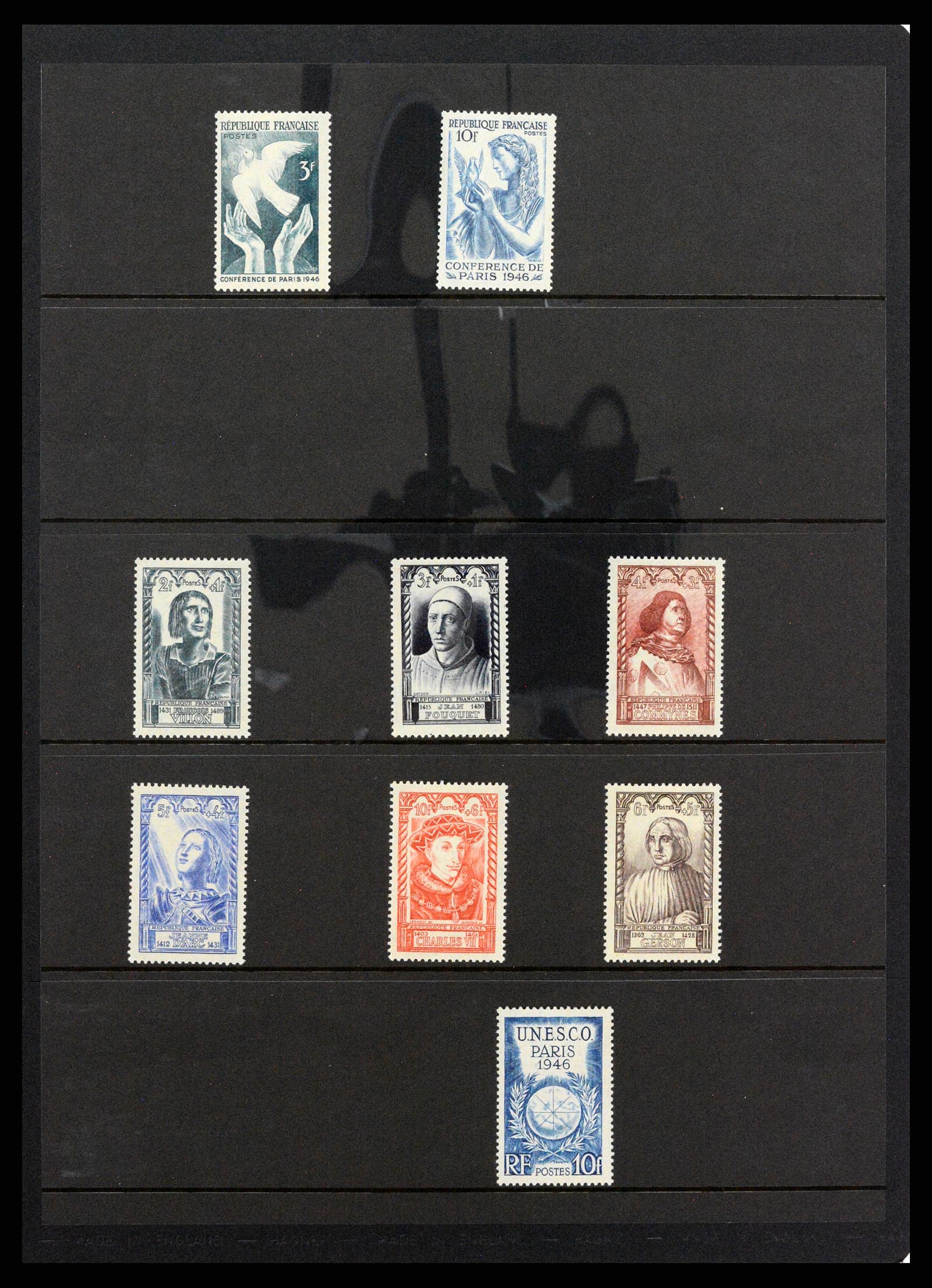 37285 068 - Postzegelverzameling 37285 Frankrijk 1849-1996.