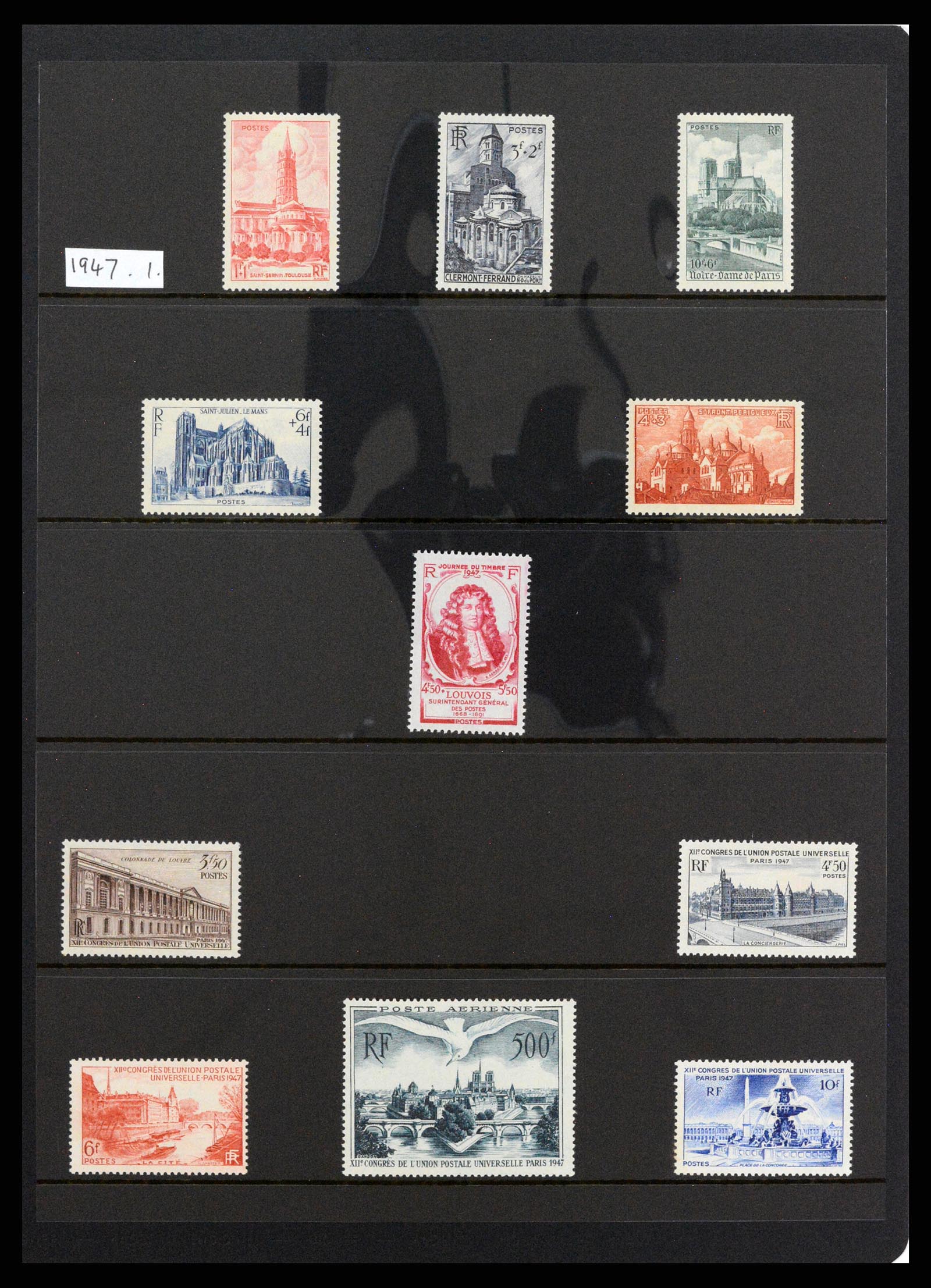 37285 069 - Postzegelverzameling 37285 Frankrijk 1849-1996.