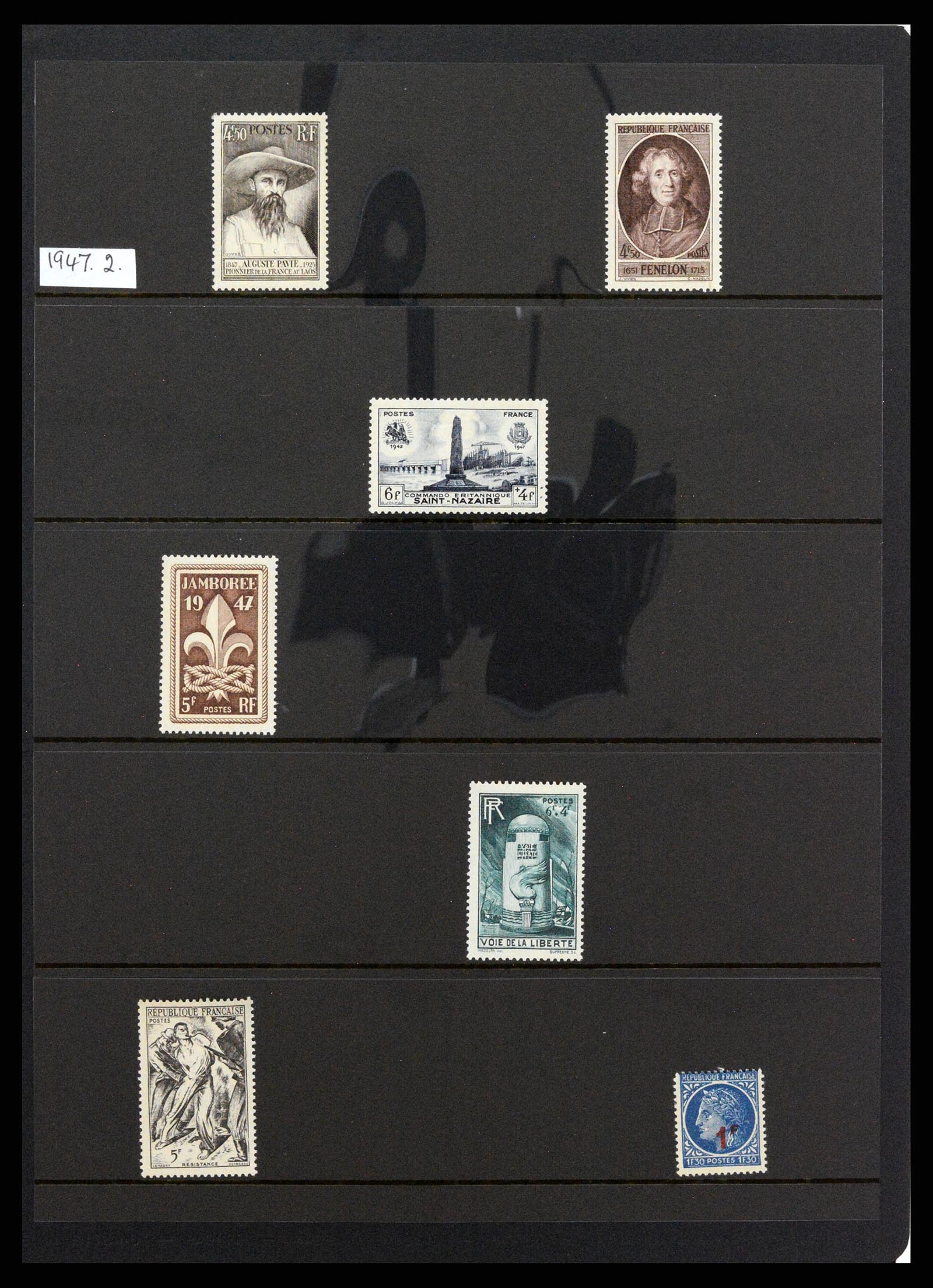 37285 070 - Postzegelverzameling 37285 Frankrijk 1849-1996.