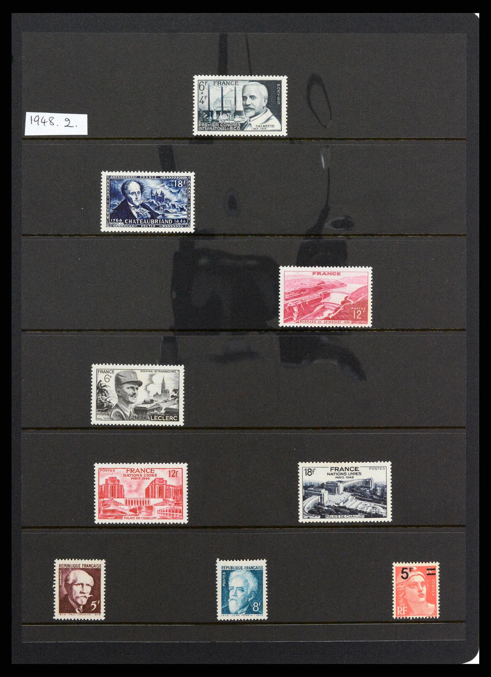 37285 072 - Postzegelverzameling 37285 Frankrijk 1849-1996.