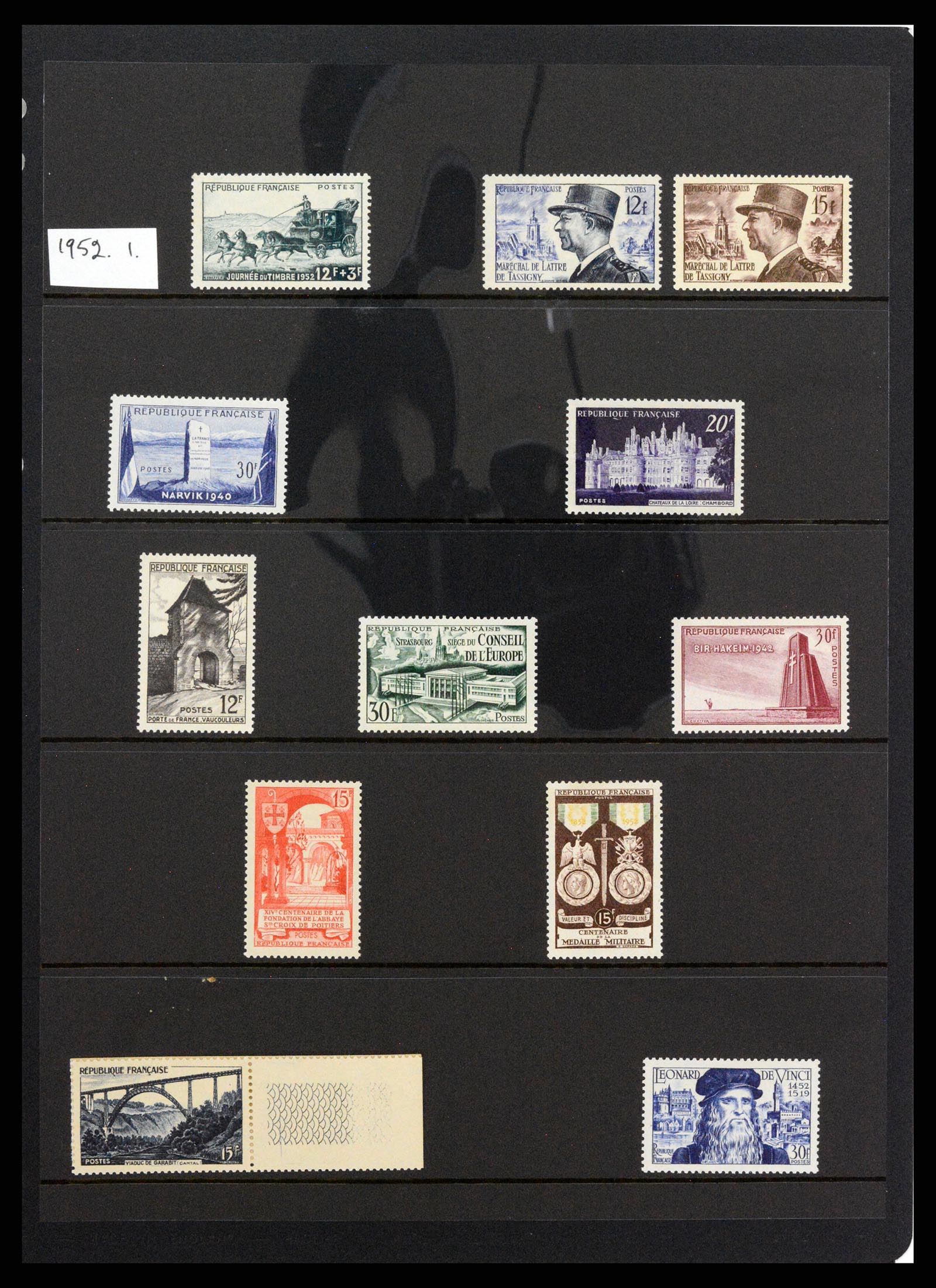 37285 080 - Postzegelverzameling 37285 Frankrijk 1849-1996.