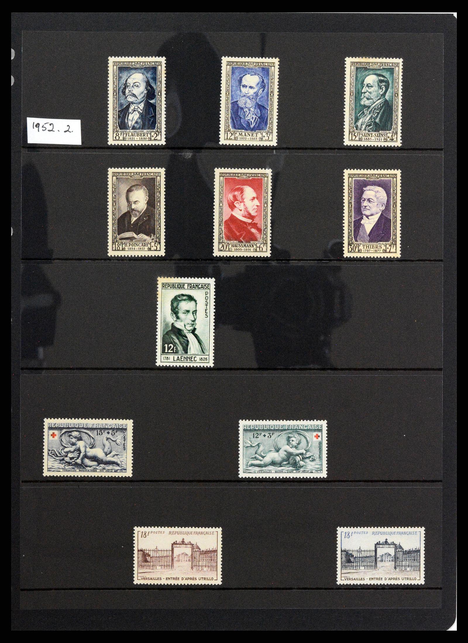 37285 081 - Postzegelverzameling 37285 Frankrijk 1849-1996.