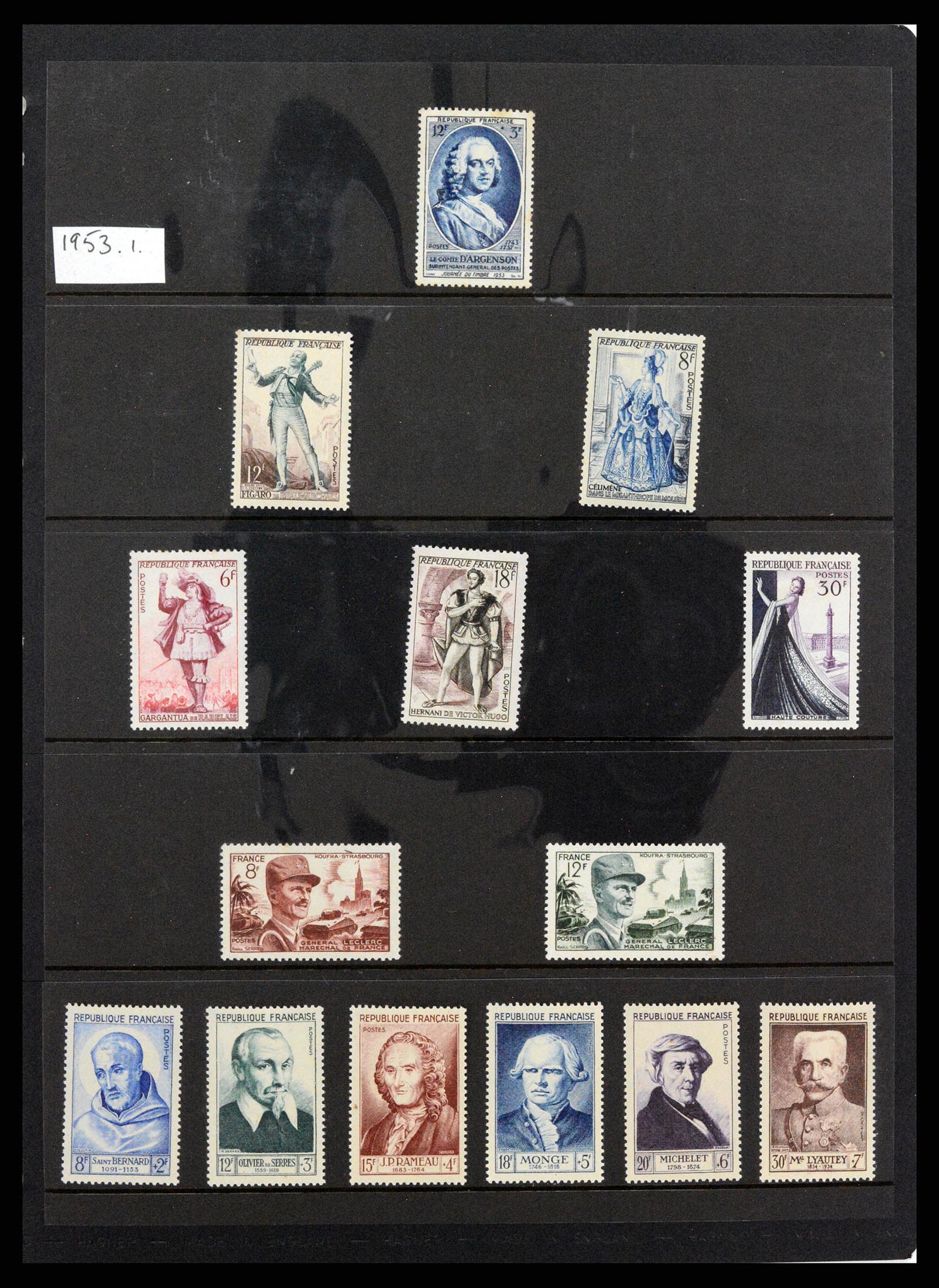 37285 082 - Postzegelverzameling 37285 Frankrijk 1849-1996.