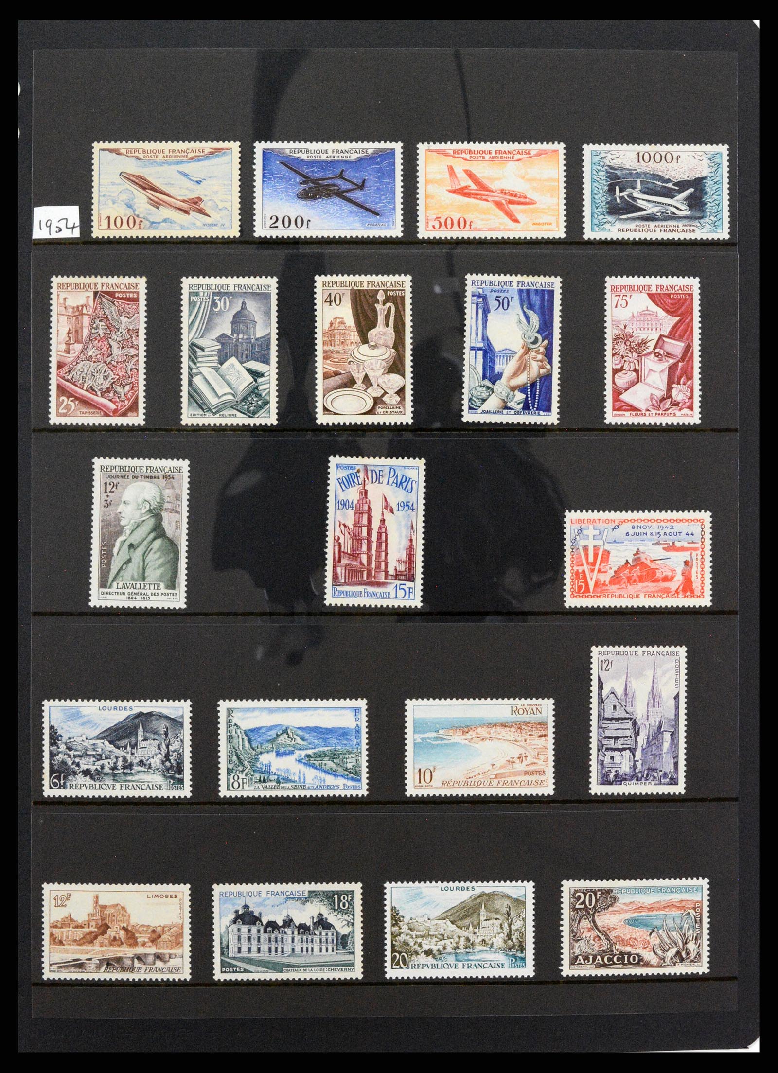 37285 085 - Postzegelverzameling 37285 Frankrijk 1849-1996.